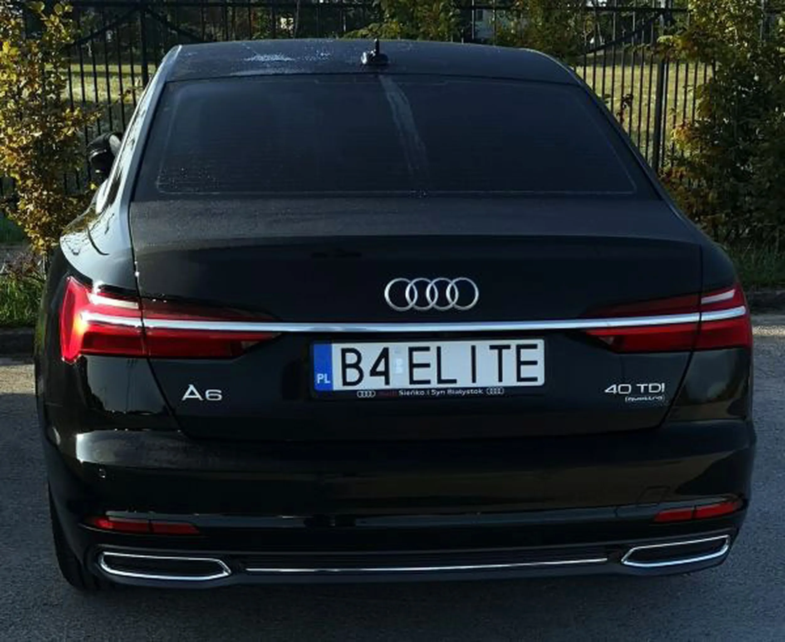 Fajny numer, blacha B4 ELITE