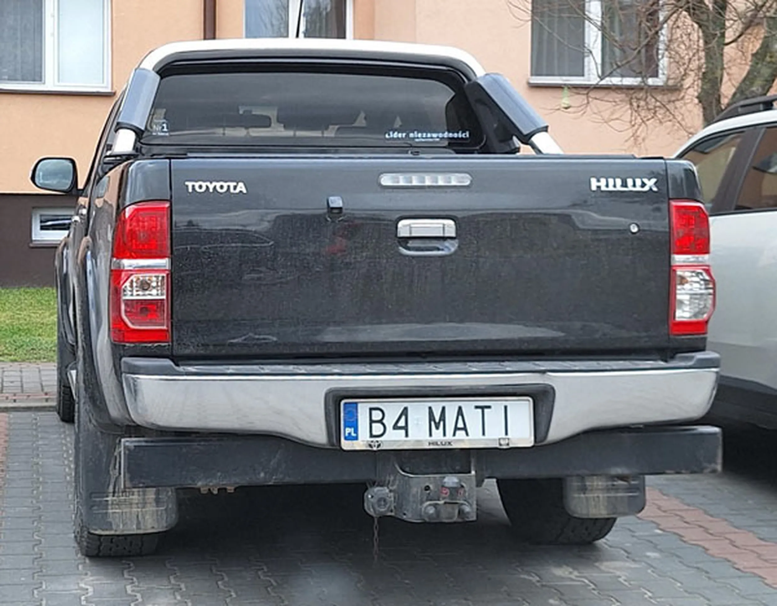 Fajny numer, blacha B4 MATI