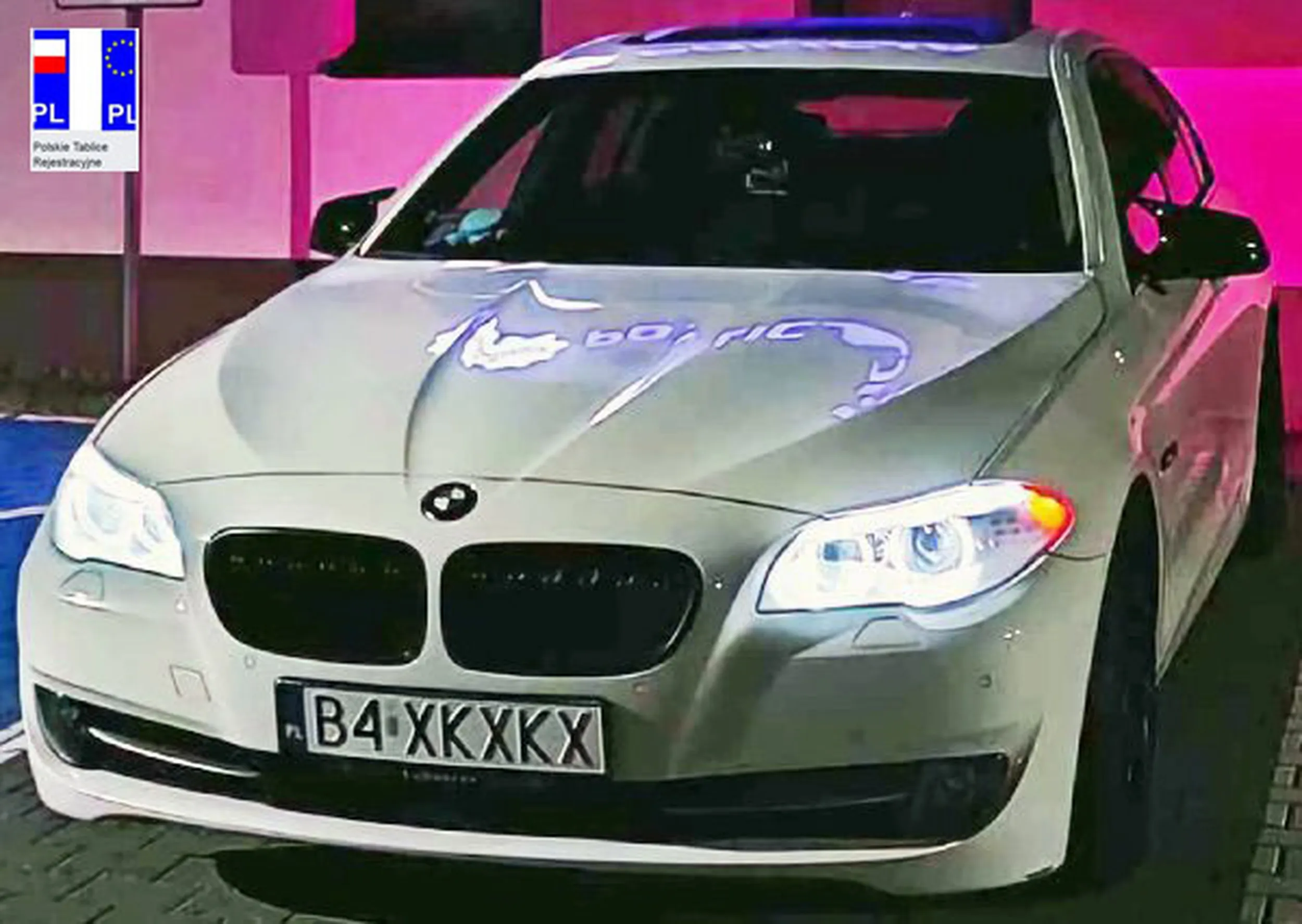 Fajny numer, blacha B4 XKXKX