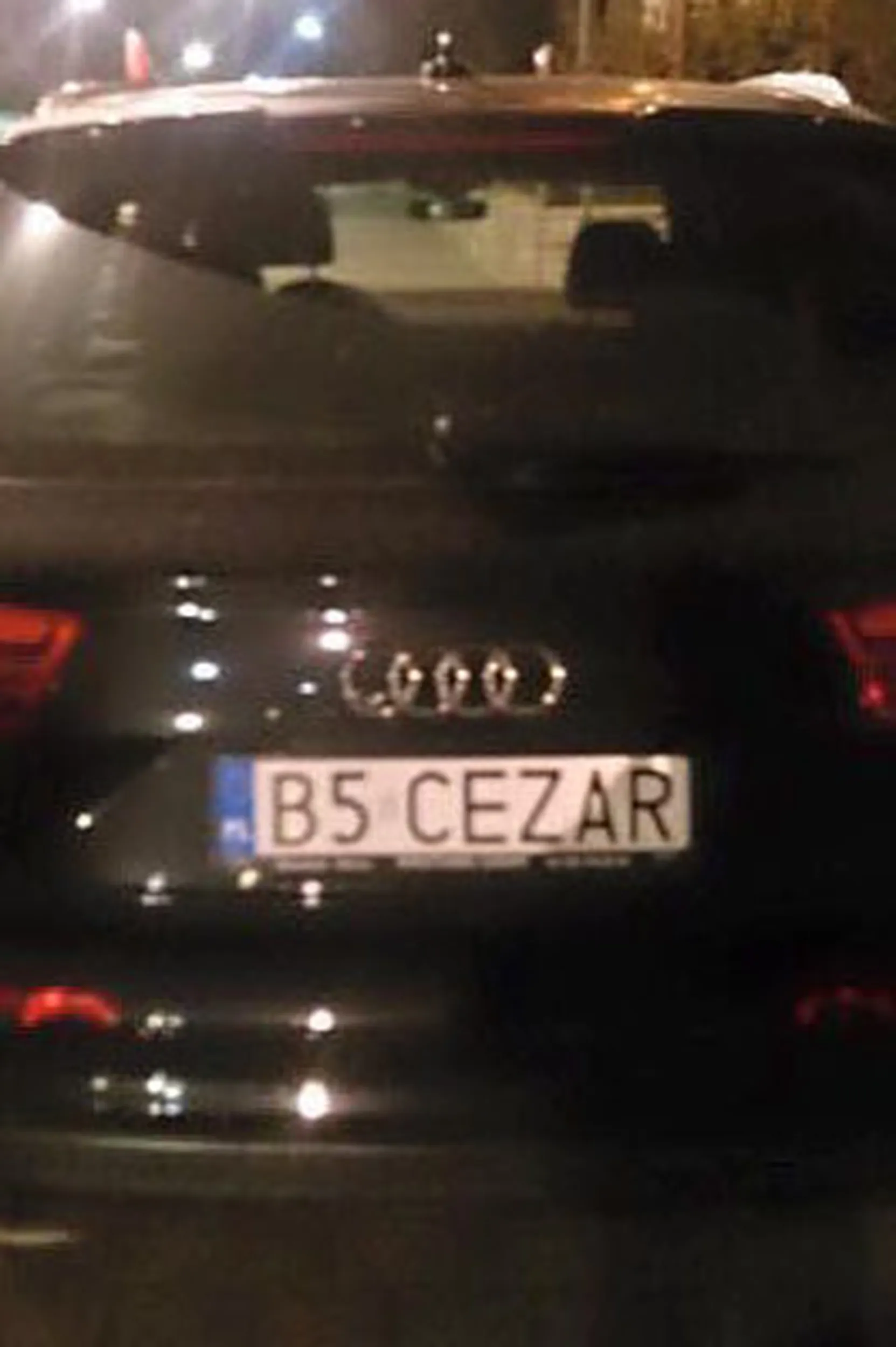 Fajny numer, blacha B5 CEZAR