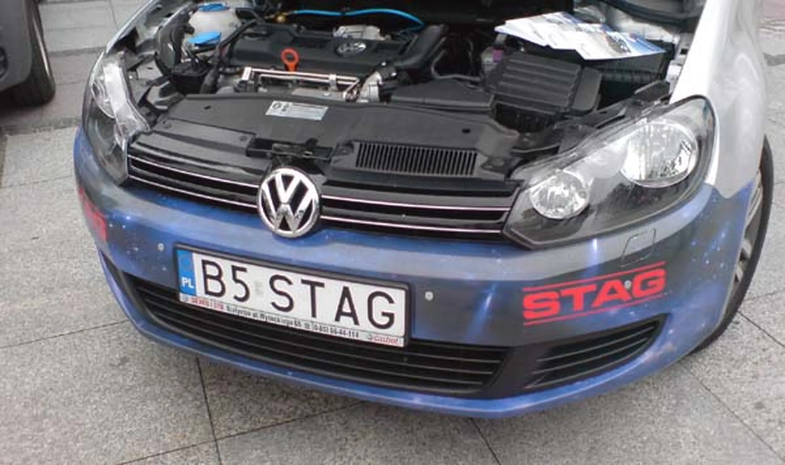 Fajny numer, blacha B5 STAG