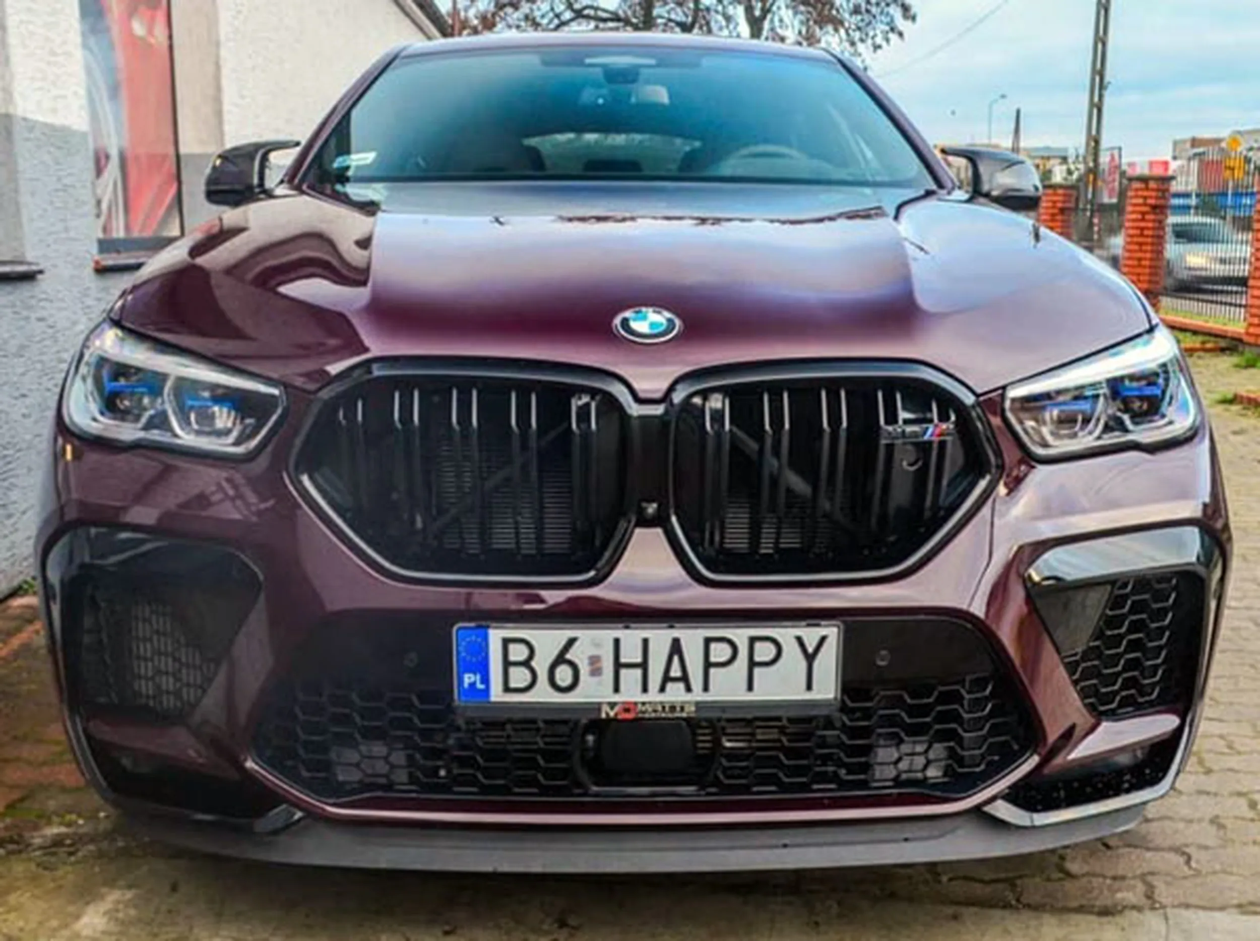 Fajny numer, blacha B6 HAPPY