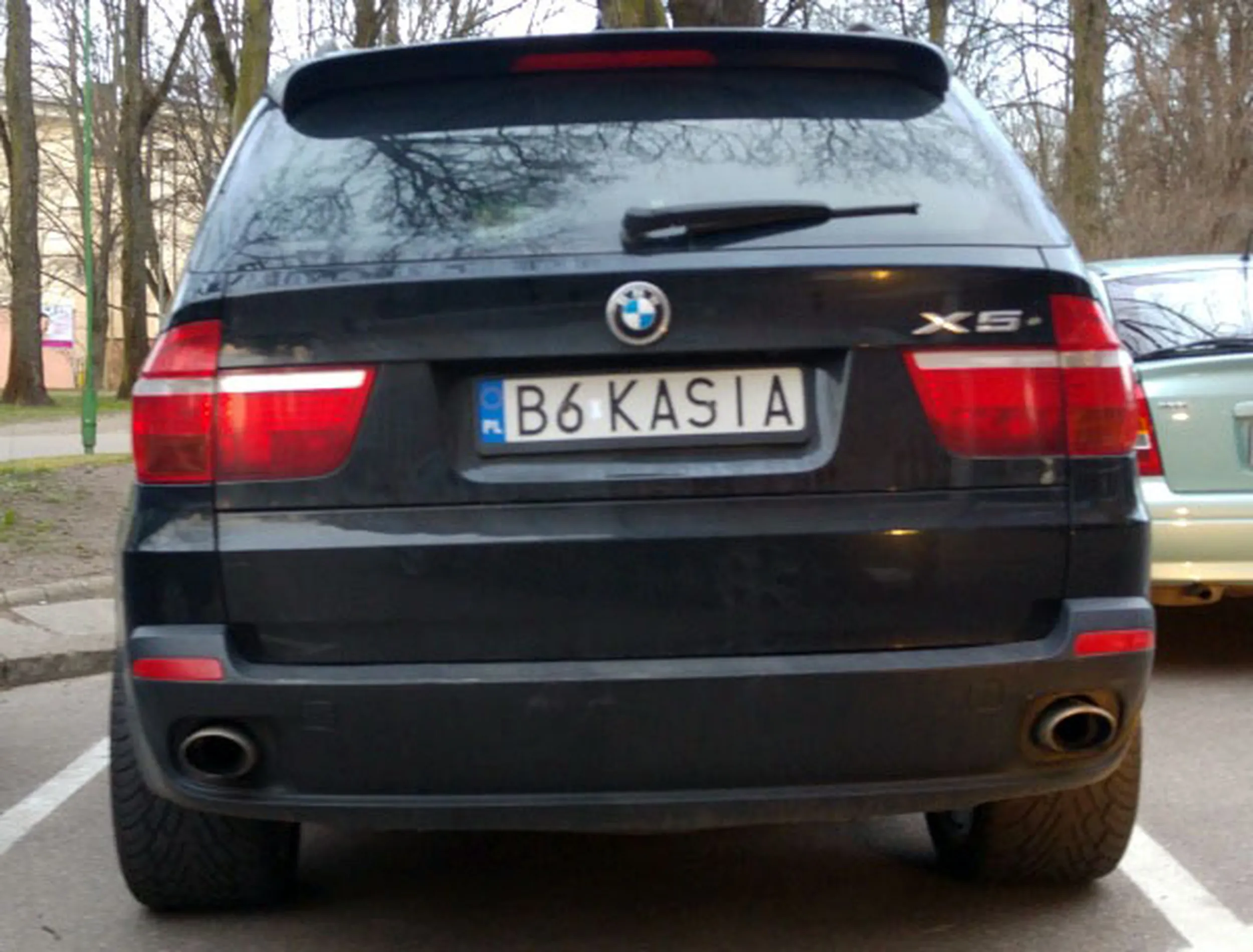 Fajny numer, blacha B6 KASIA