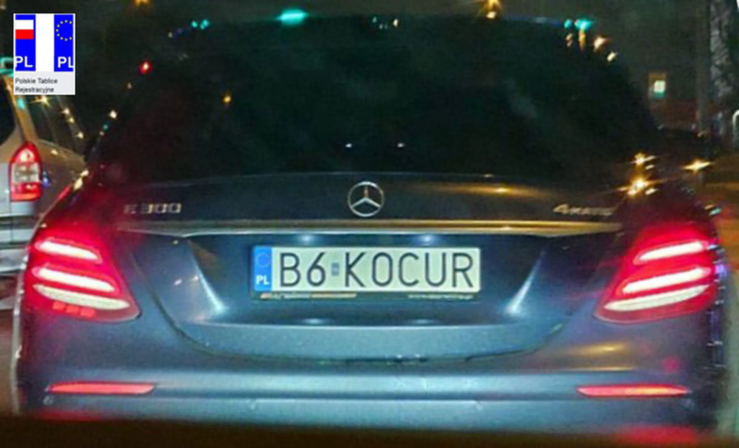 Fajny numer, blacha B6 KOCUR