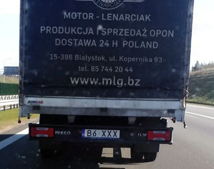 Fajny numer, blacha B6 XXX