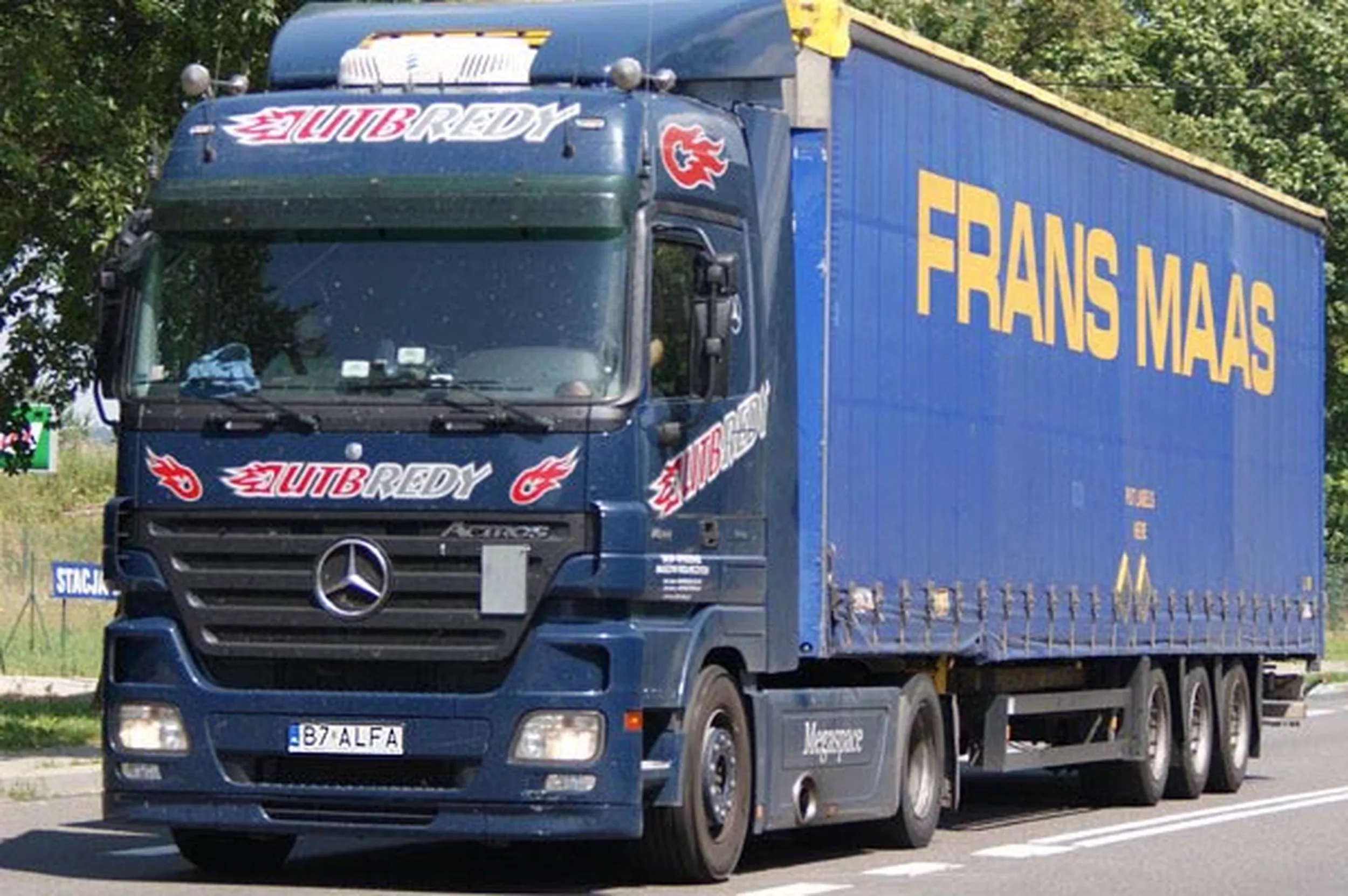 Fajny numer, blacha B7 ALFA