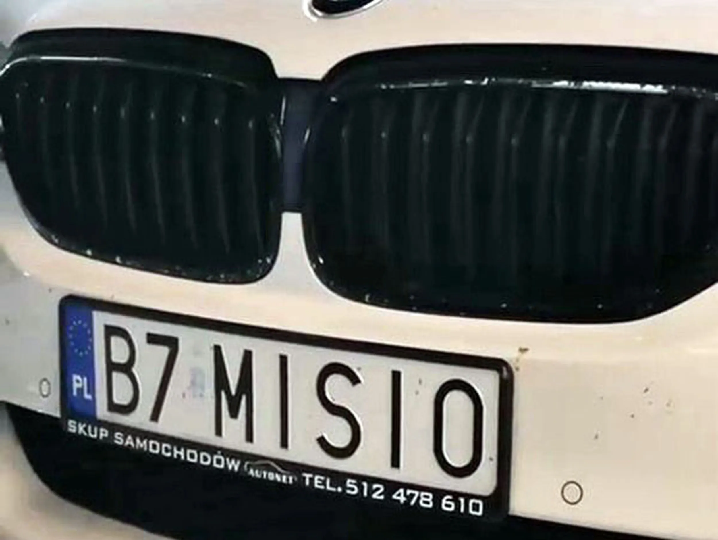 Fajny numer, blacha B7 MISIO