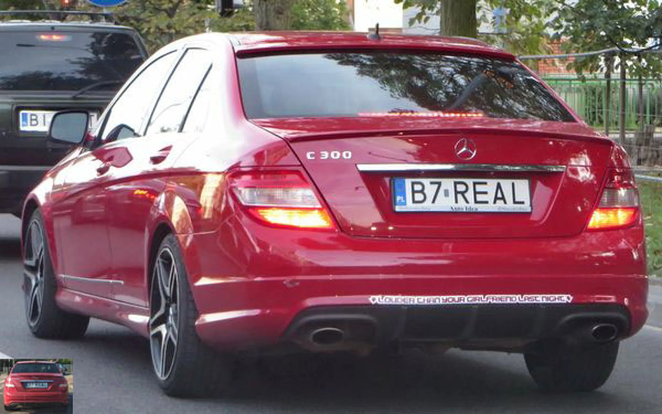 Fajny numer, blacha B7 REAL