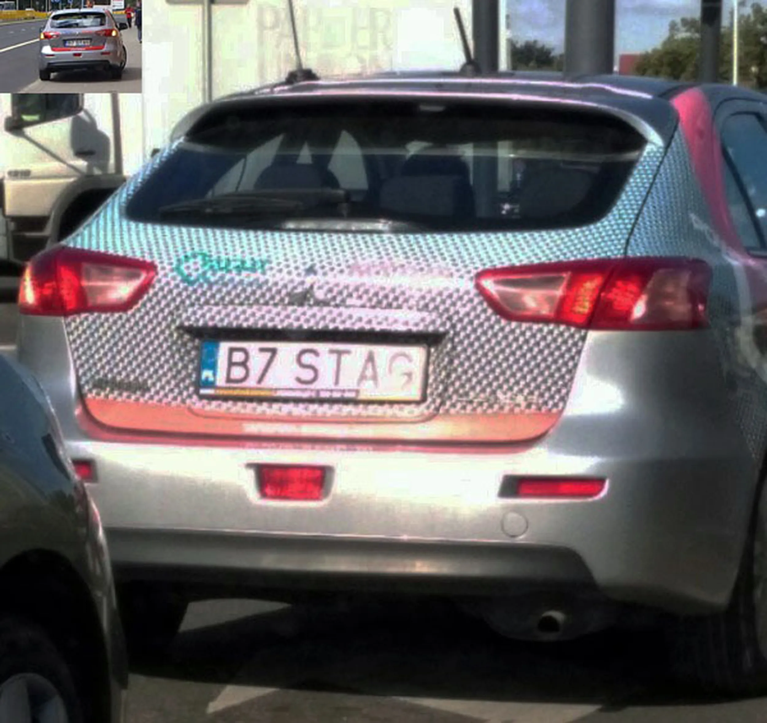 Fajny numer, blacha B7 STAG