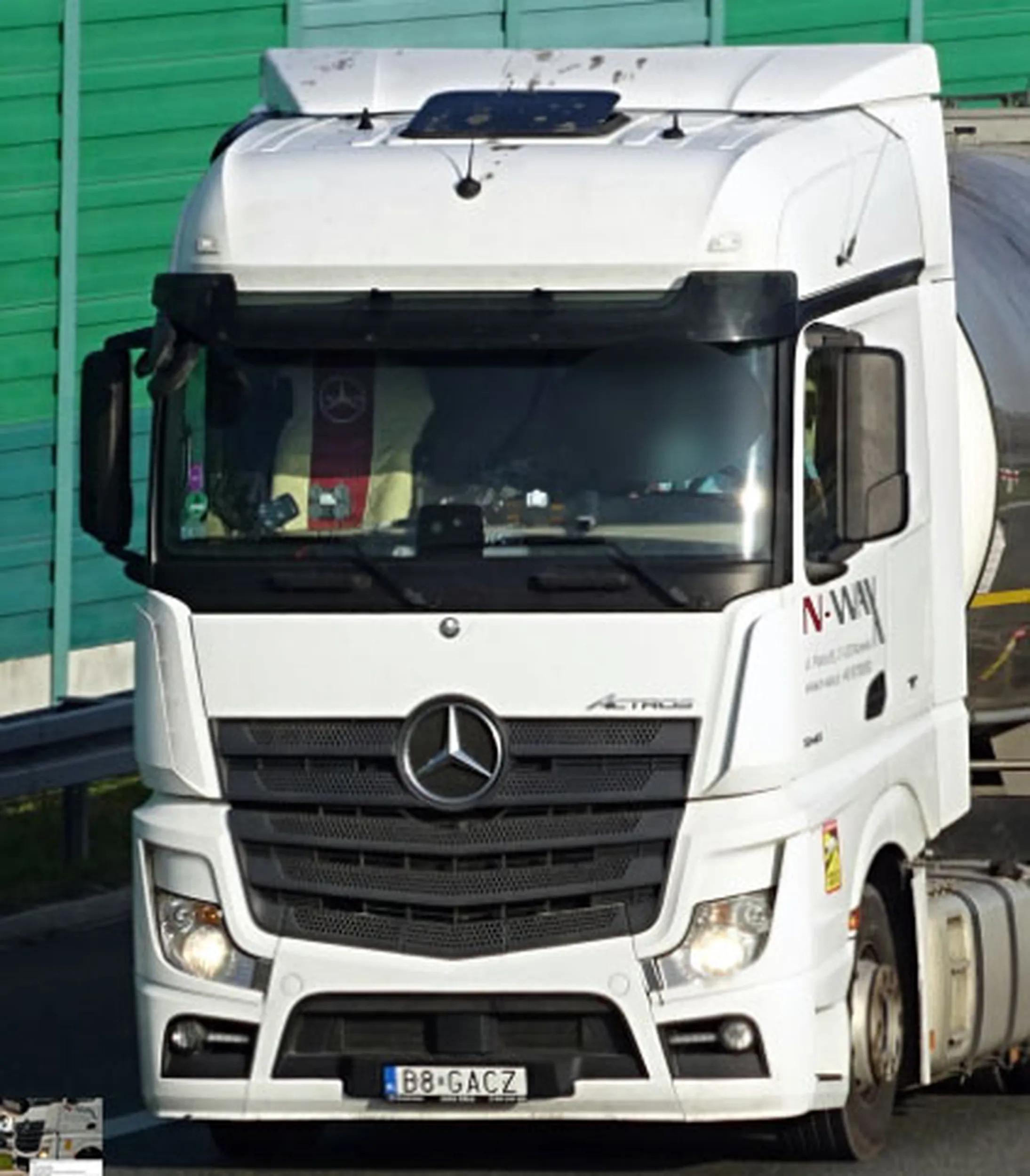 Fajny numer, blacha B8 GACZ