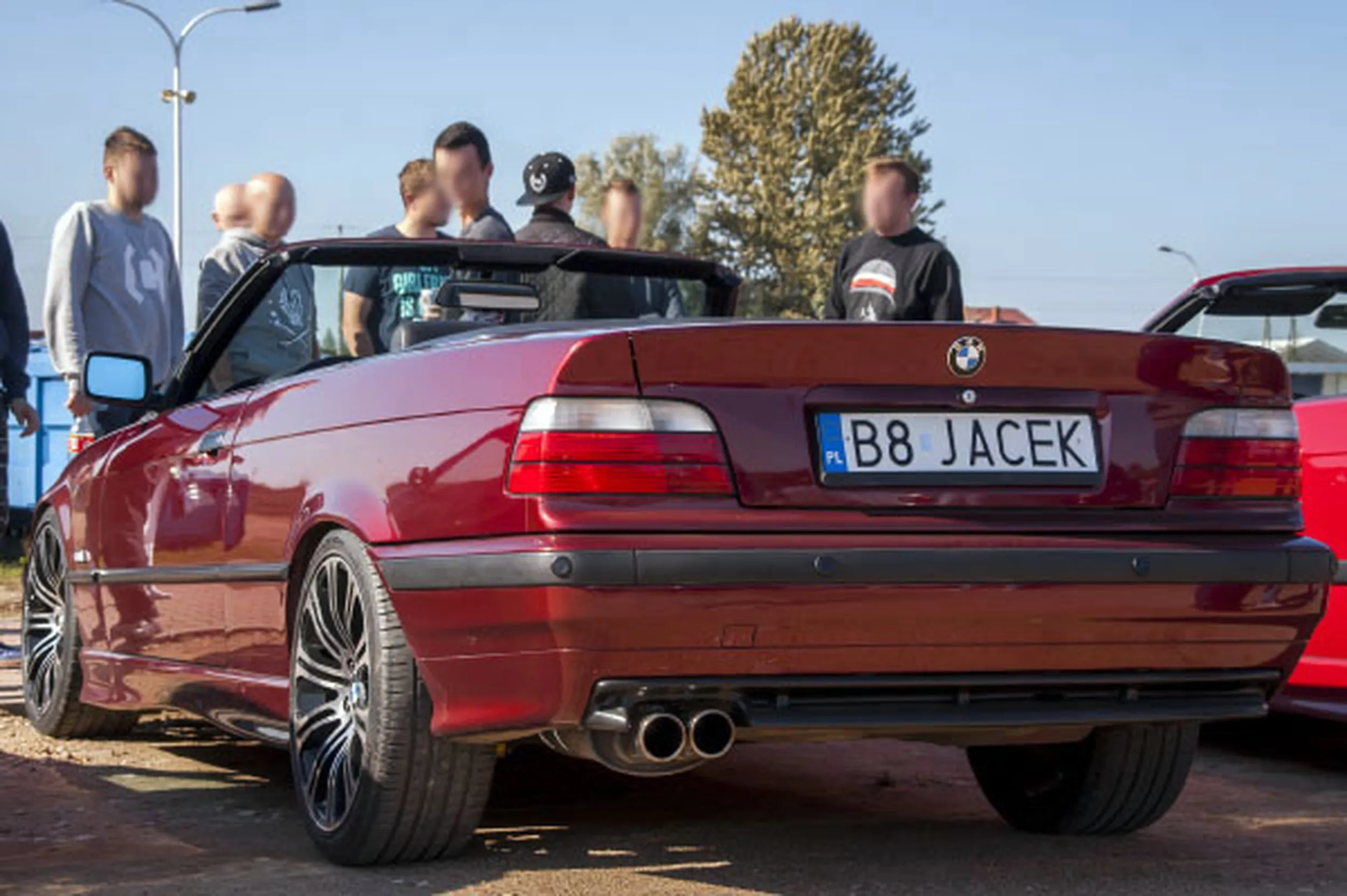 Fajny numer, blacha B8 JACEK