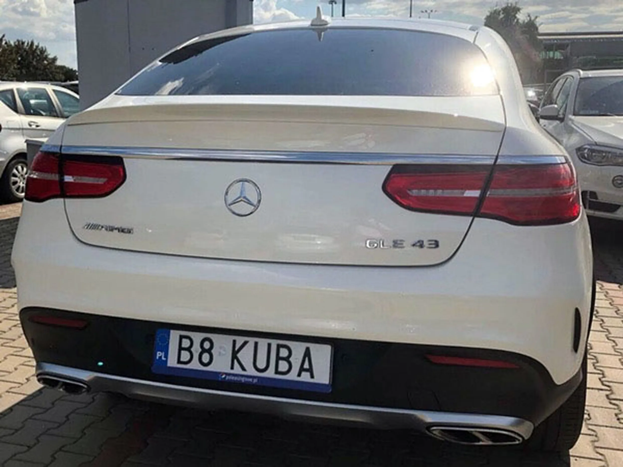 Fajny numer, blacha B8 KUBA