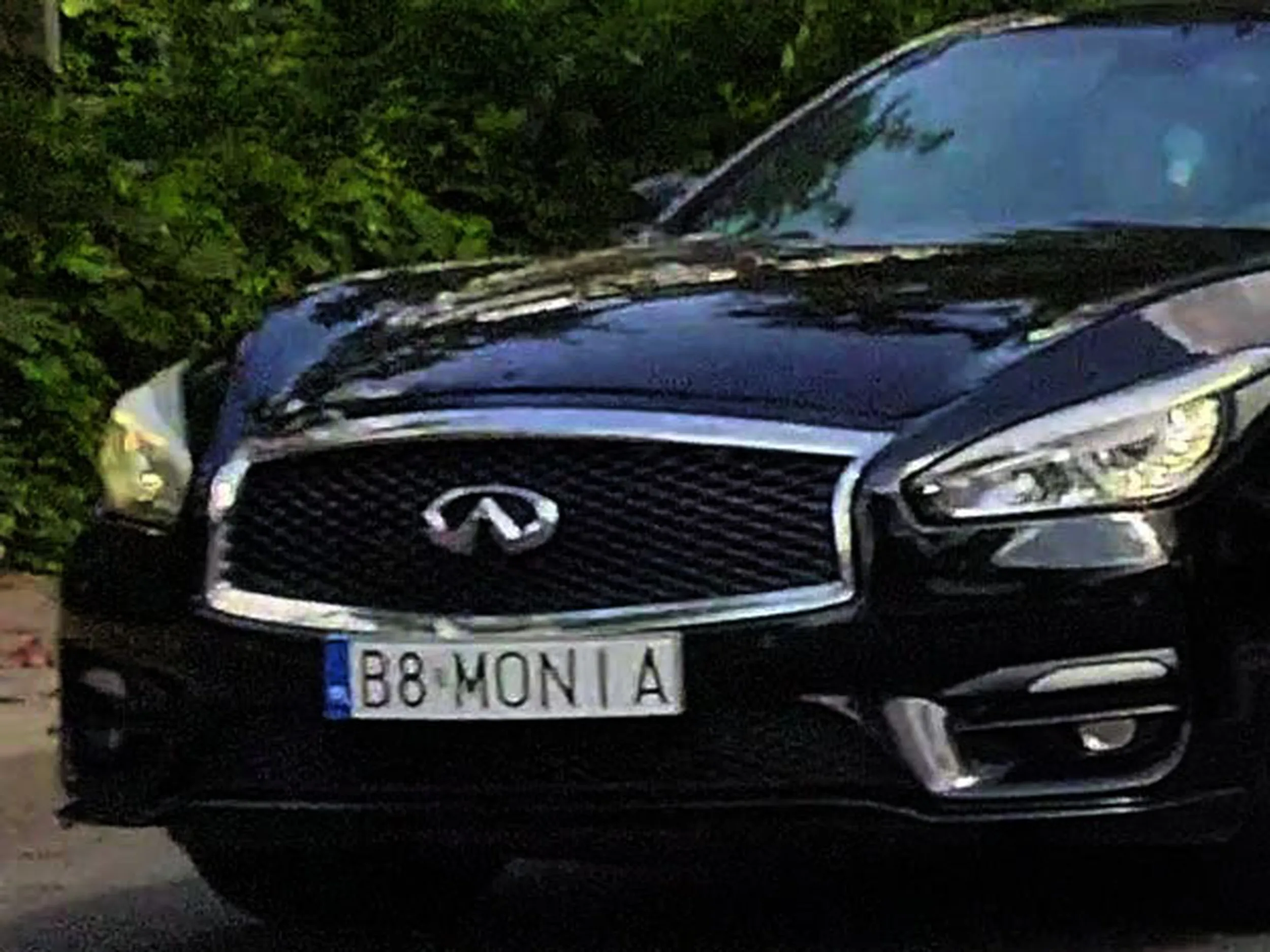 Fajny numer, blacha B8 MONIA