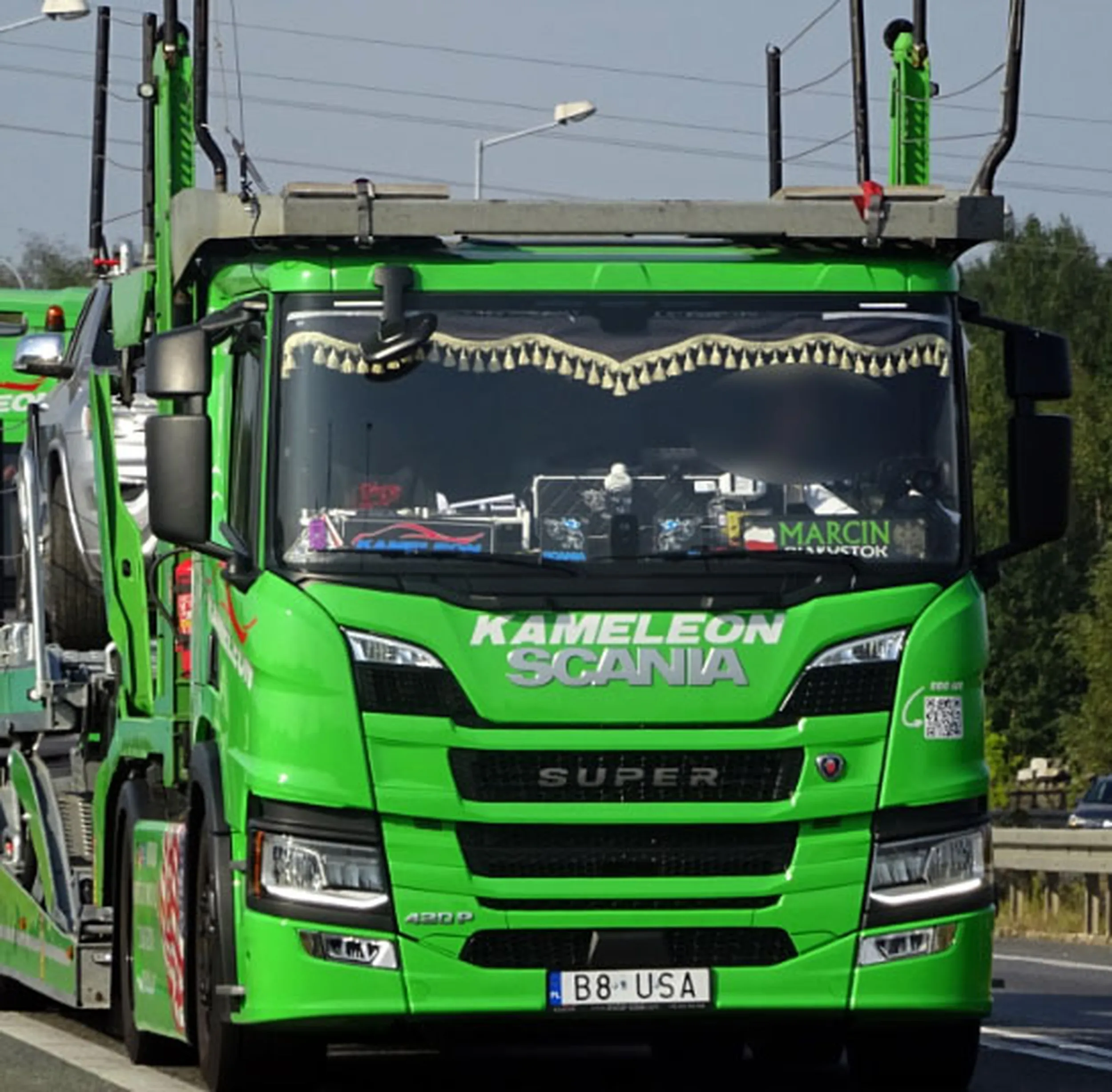 Fajny numer, blacha B8 USA