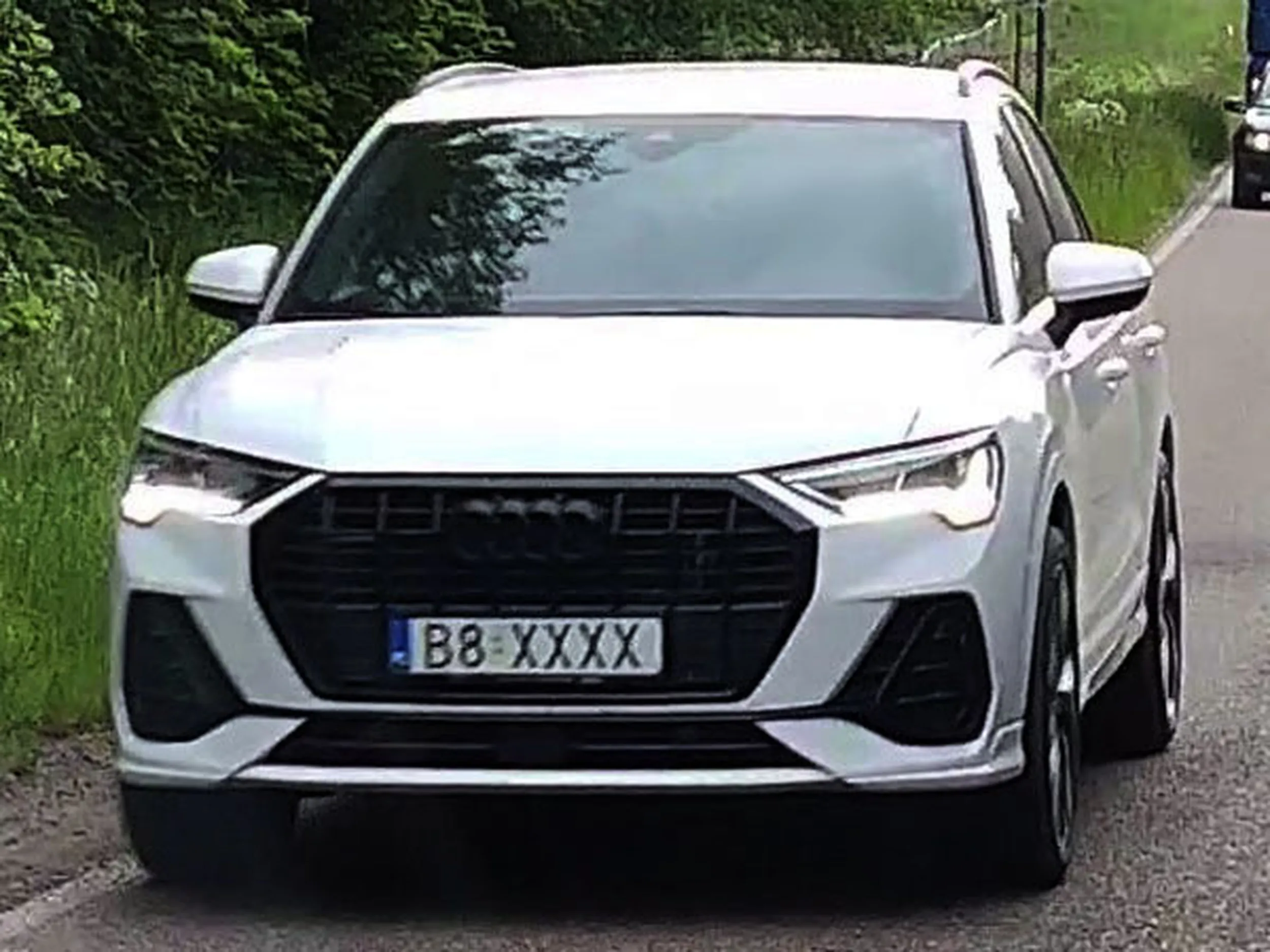 Fajny numer, blacha B8 XXXX