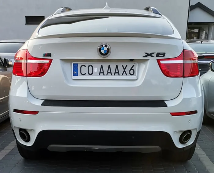 Fajny numer, blacha C0 AAAX6