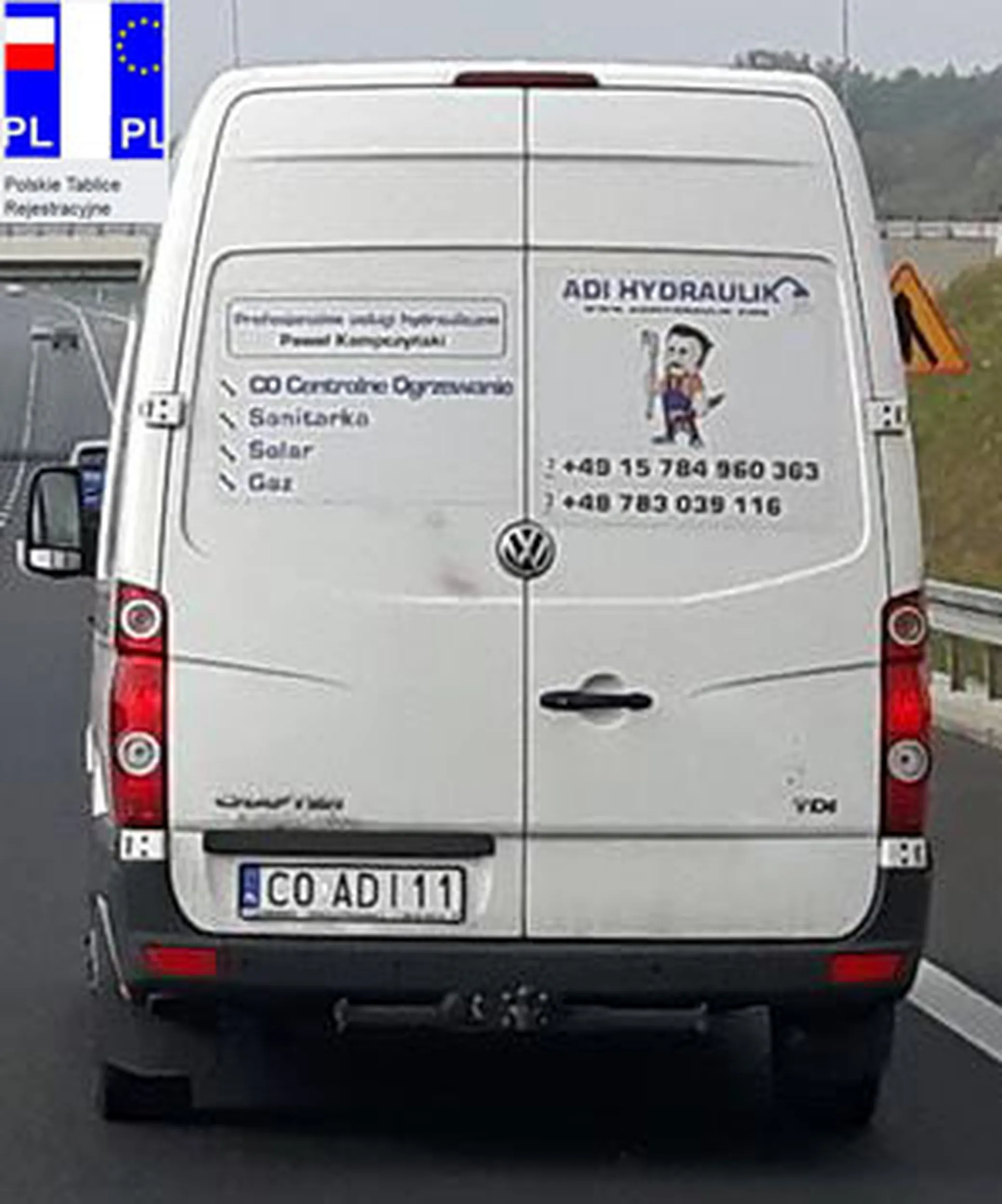 Fajny numer, blacha C0 ADI11