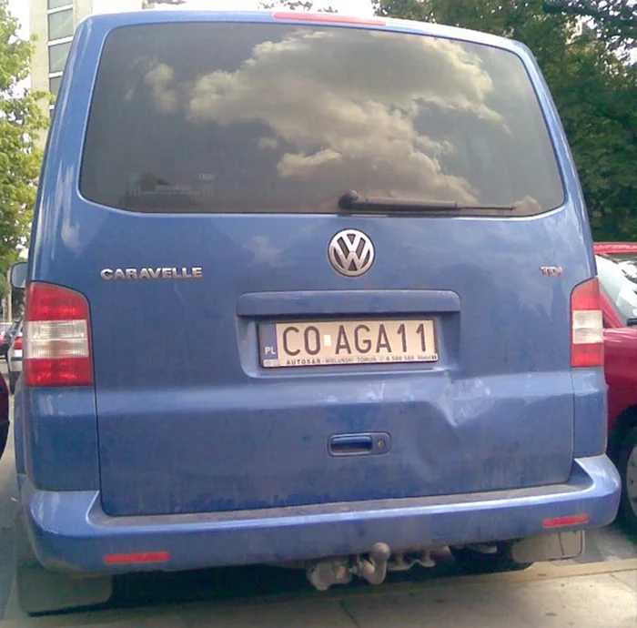 Fajny numer, blacha C0 AGA11