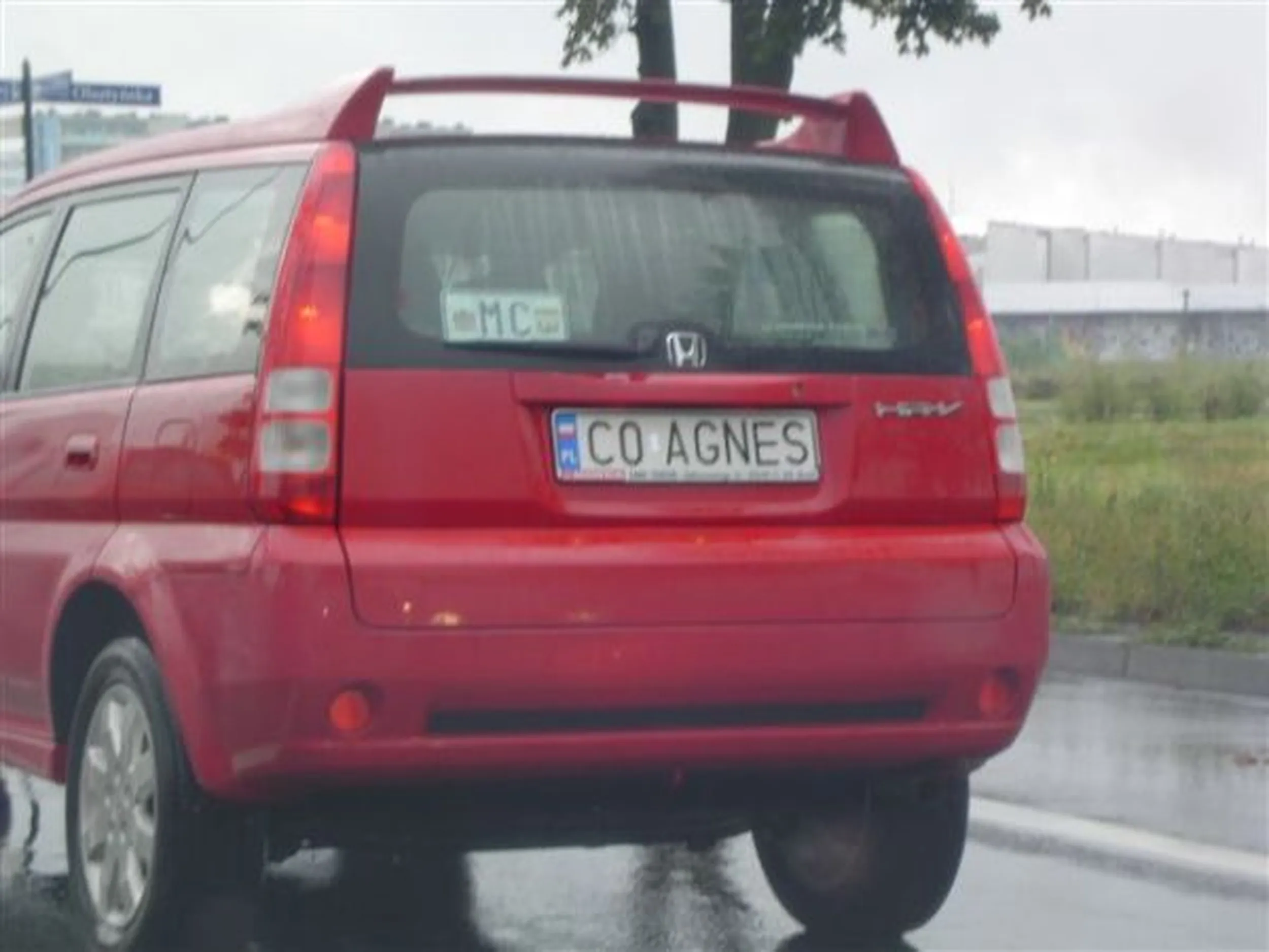 Fajny numer, blacha C0 AGNES