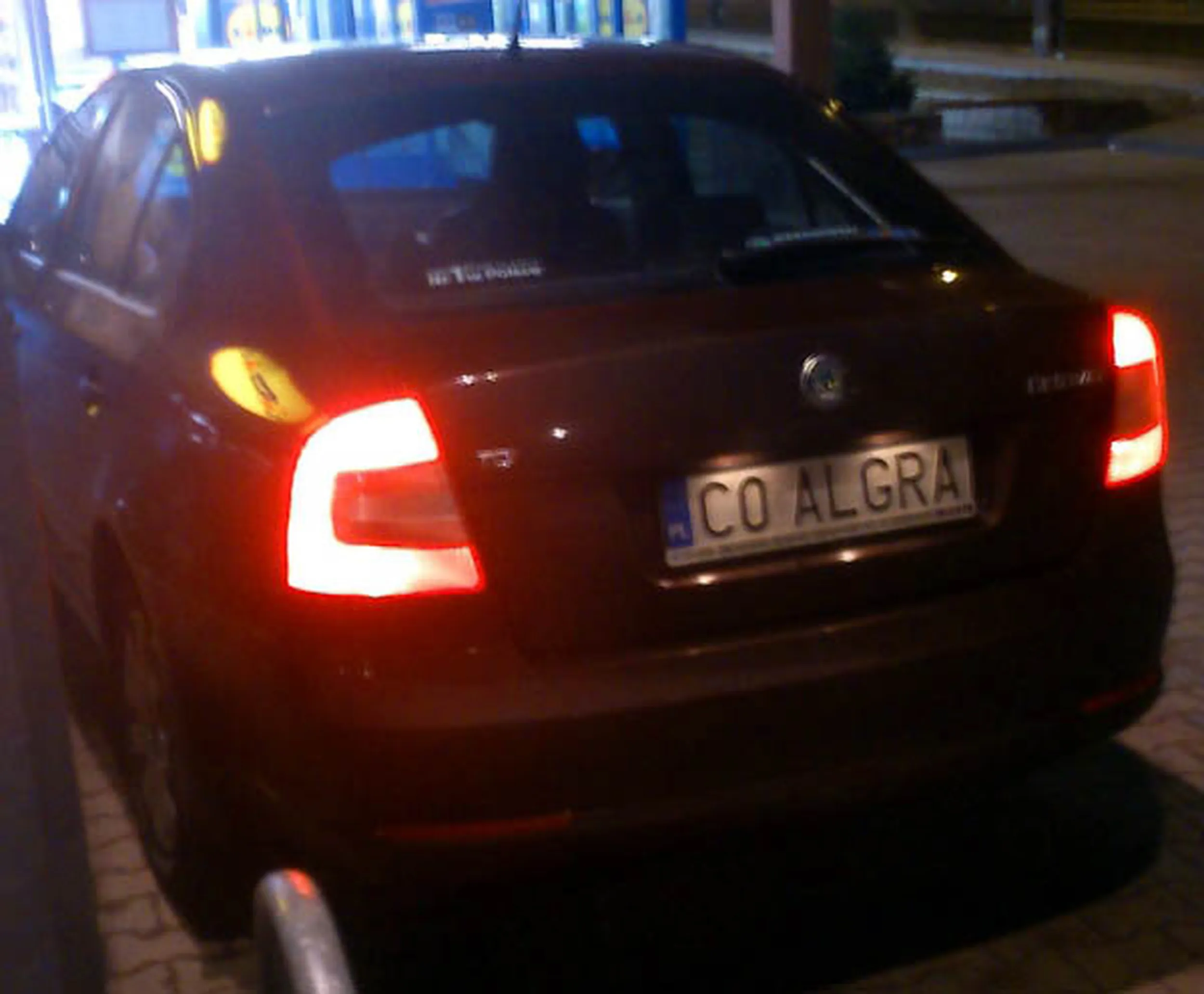 Fajny numer, blacha C0 ALGRA