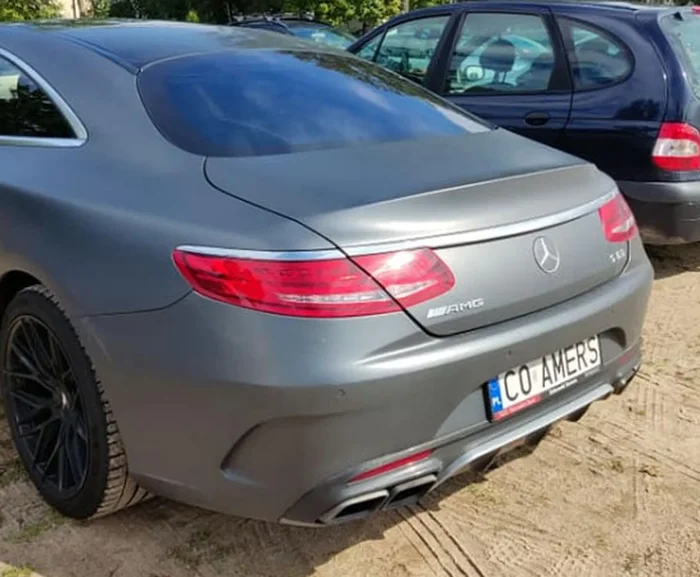 Fajny numer, blacha C0 AMERS