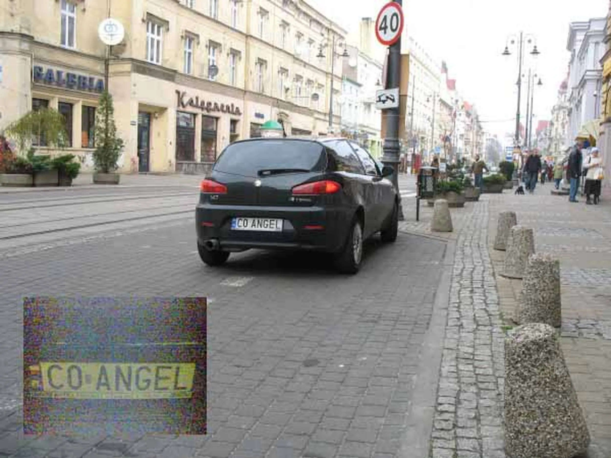 Fajny numer, blacha C0 ANGEL