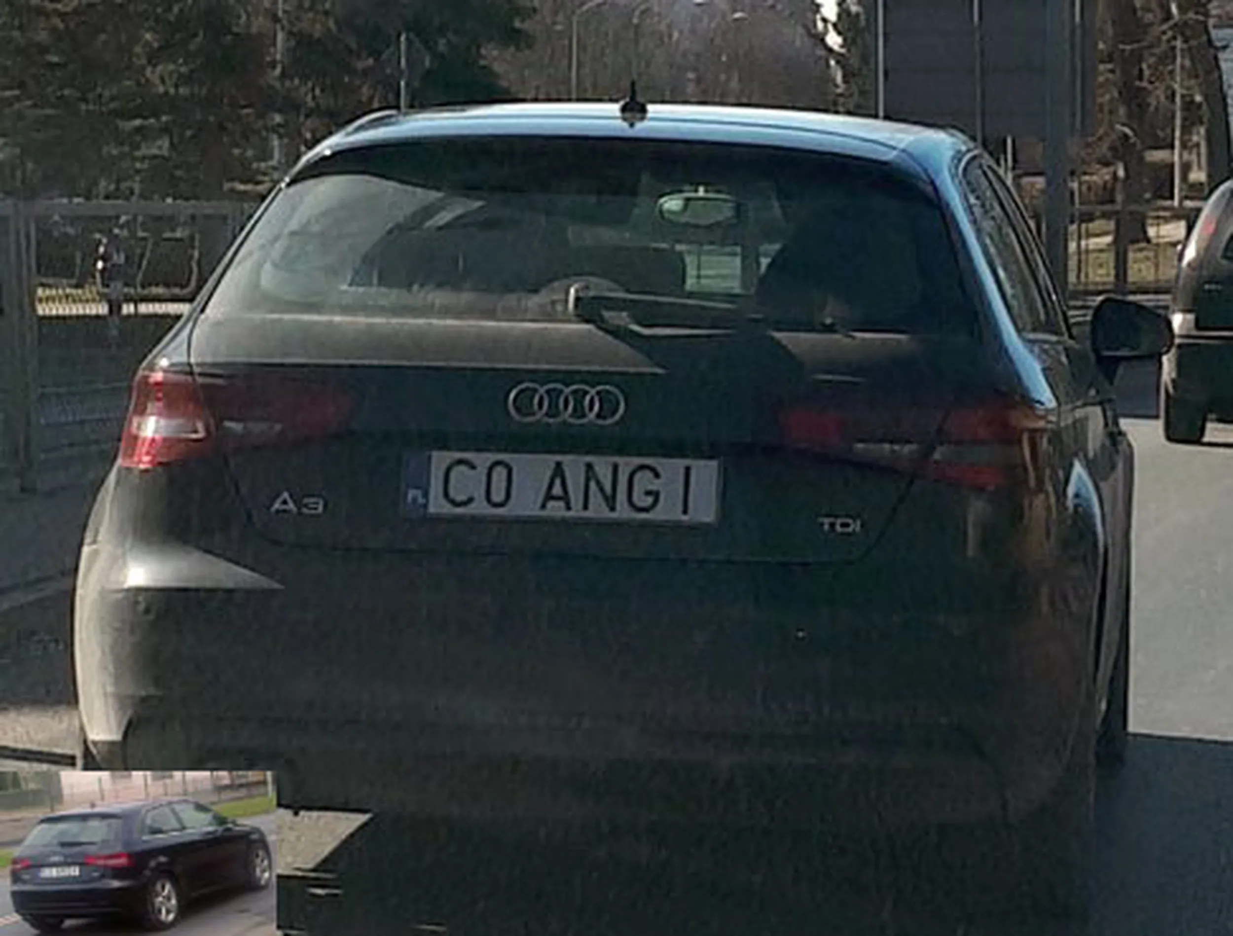 Fajny numer, blacha C0 ANGI