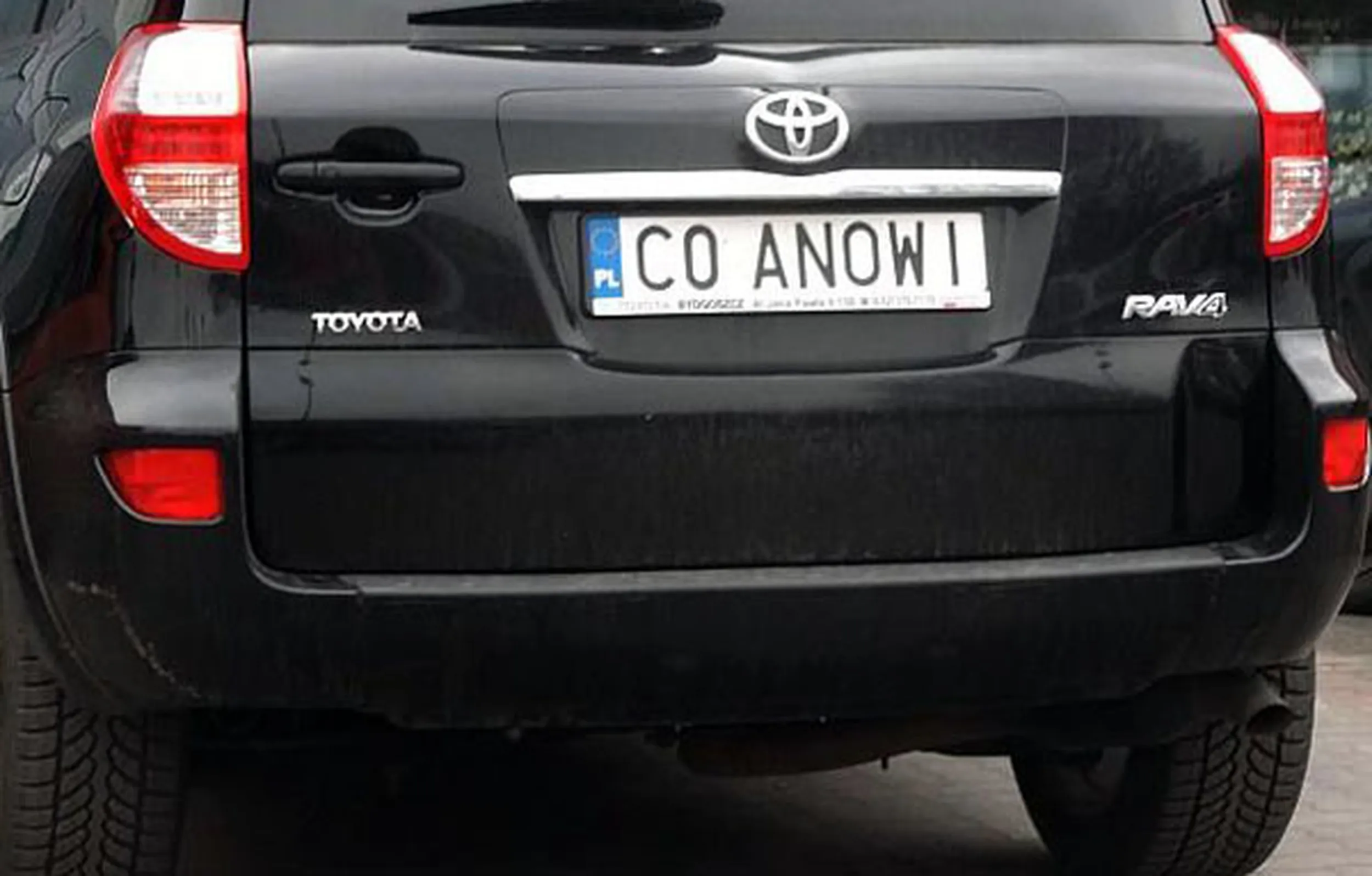 Fajny numer, blacha C0 ANOWI