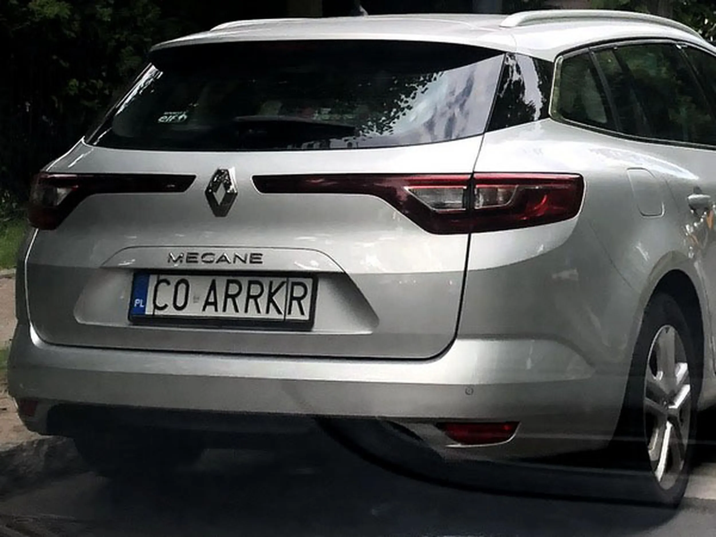 Fajny numer, blacha C0 ARRKR