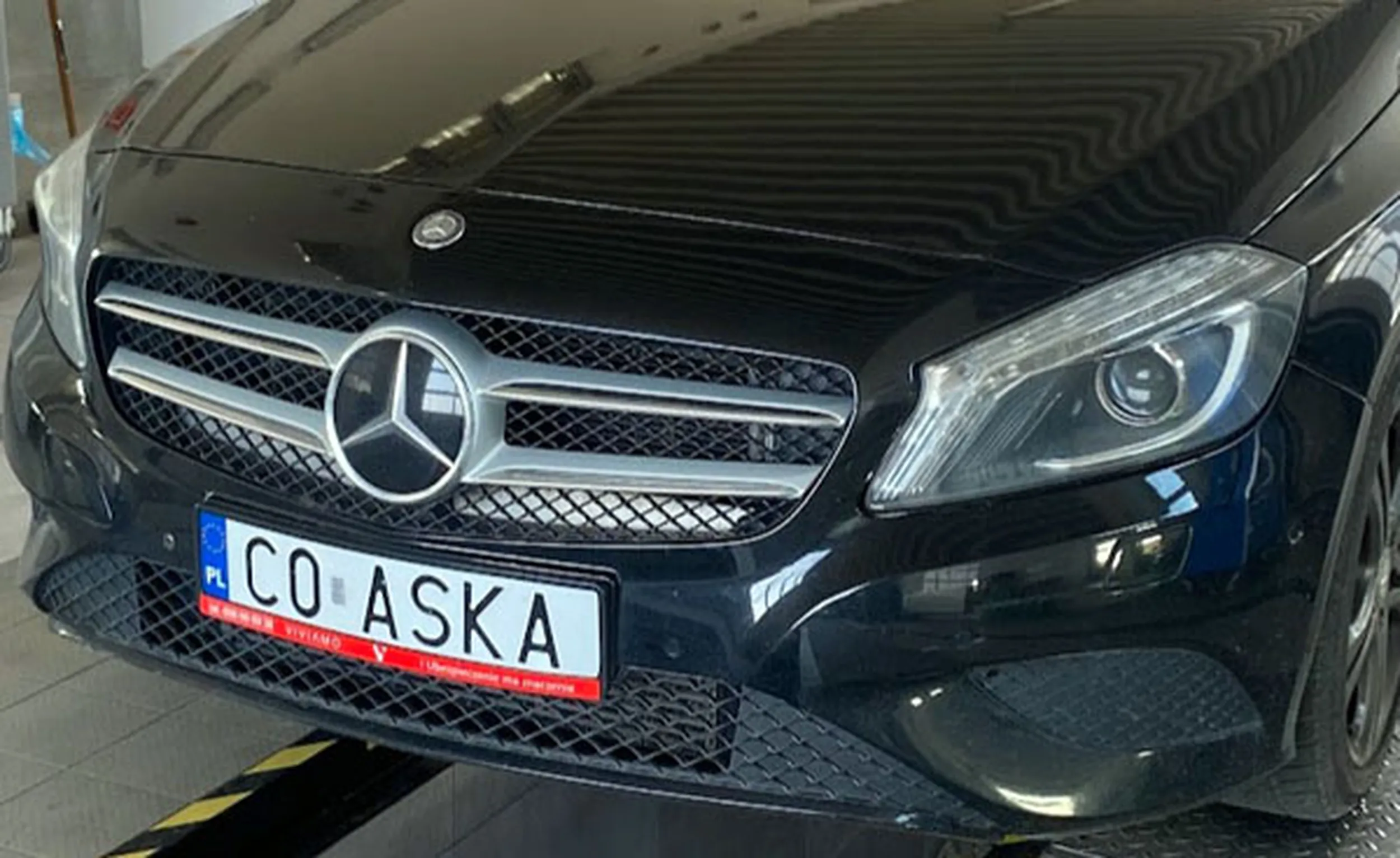 Fajny numer, blacha C0 ASKA