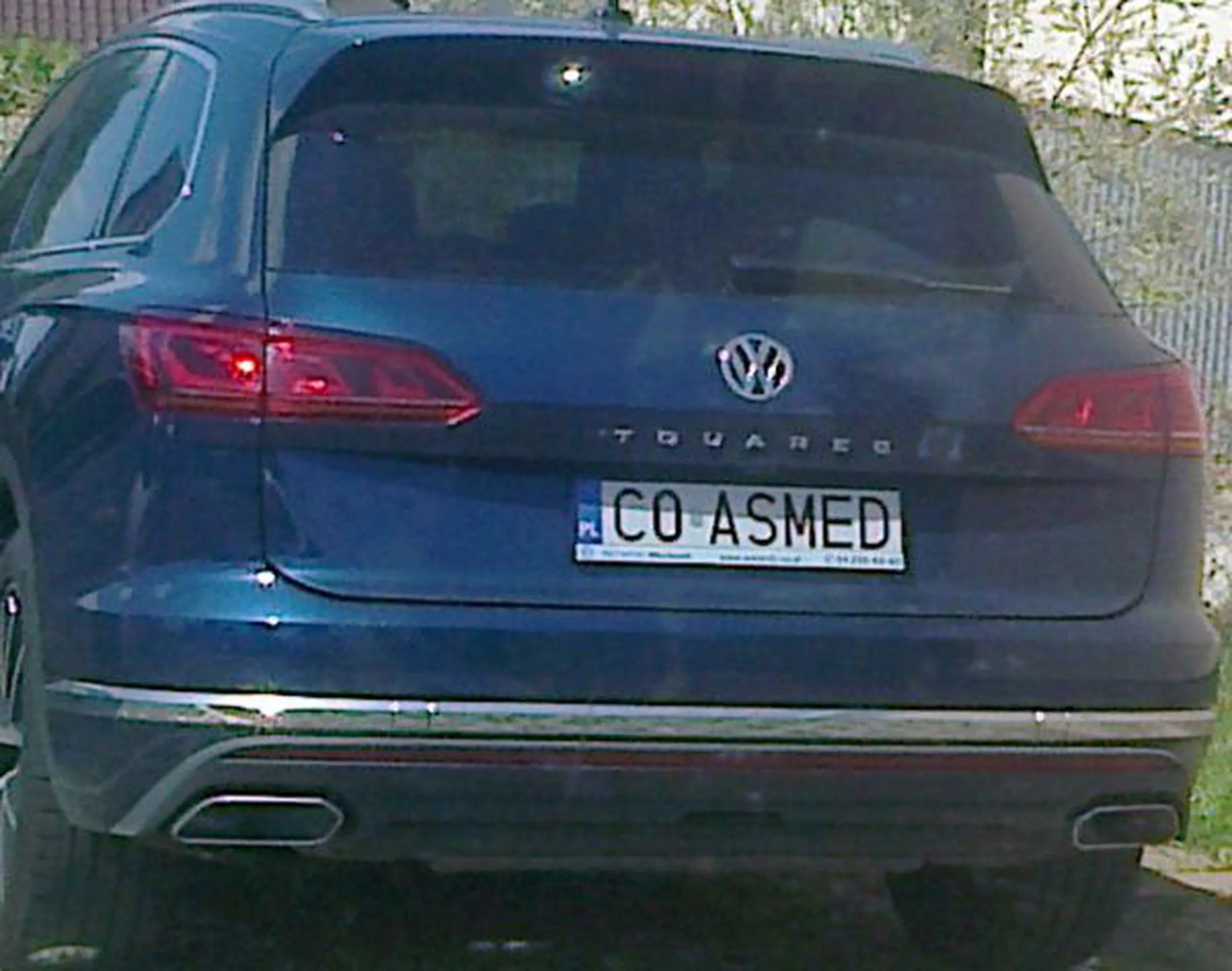 Fajny numer, blacha C0 ASMED