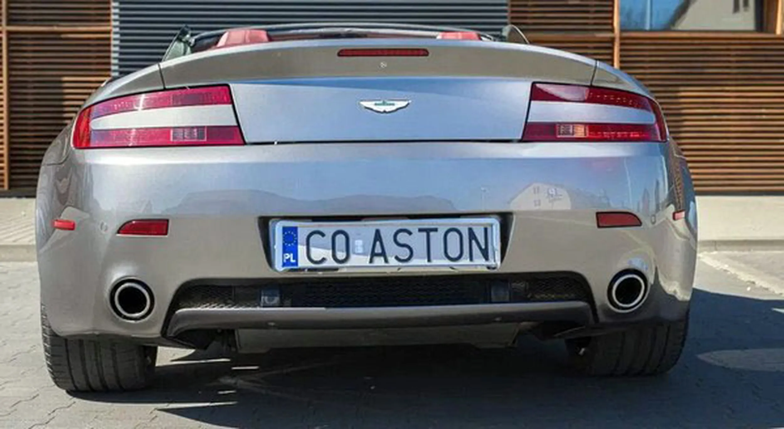 Fajny numer, blacha C0 ASTON