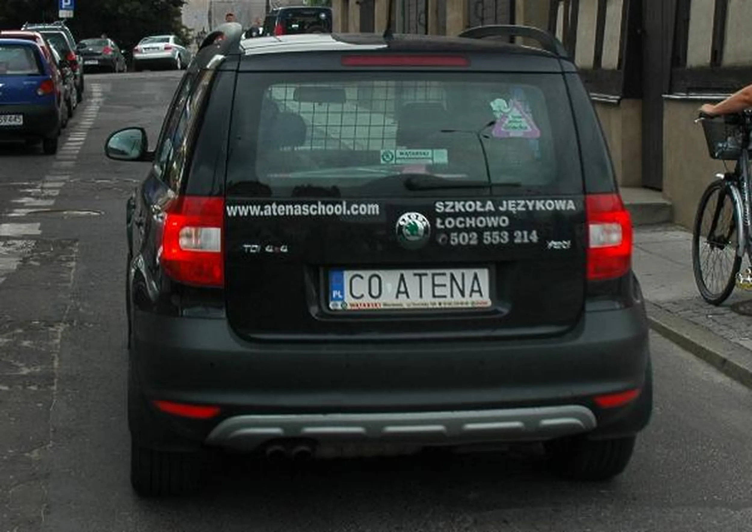 Fajny numer, blacha C0 ATENA