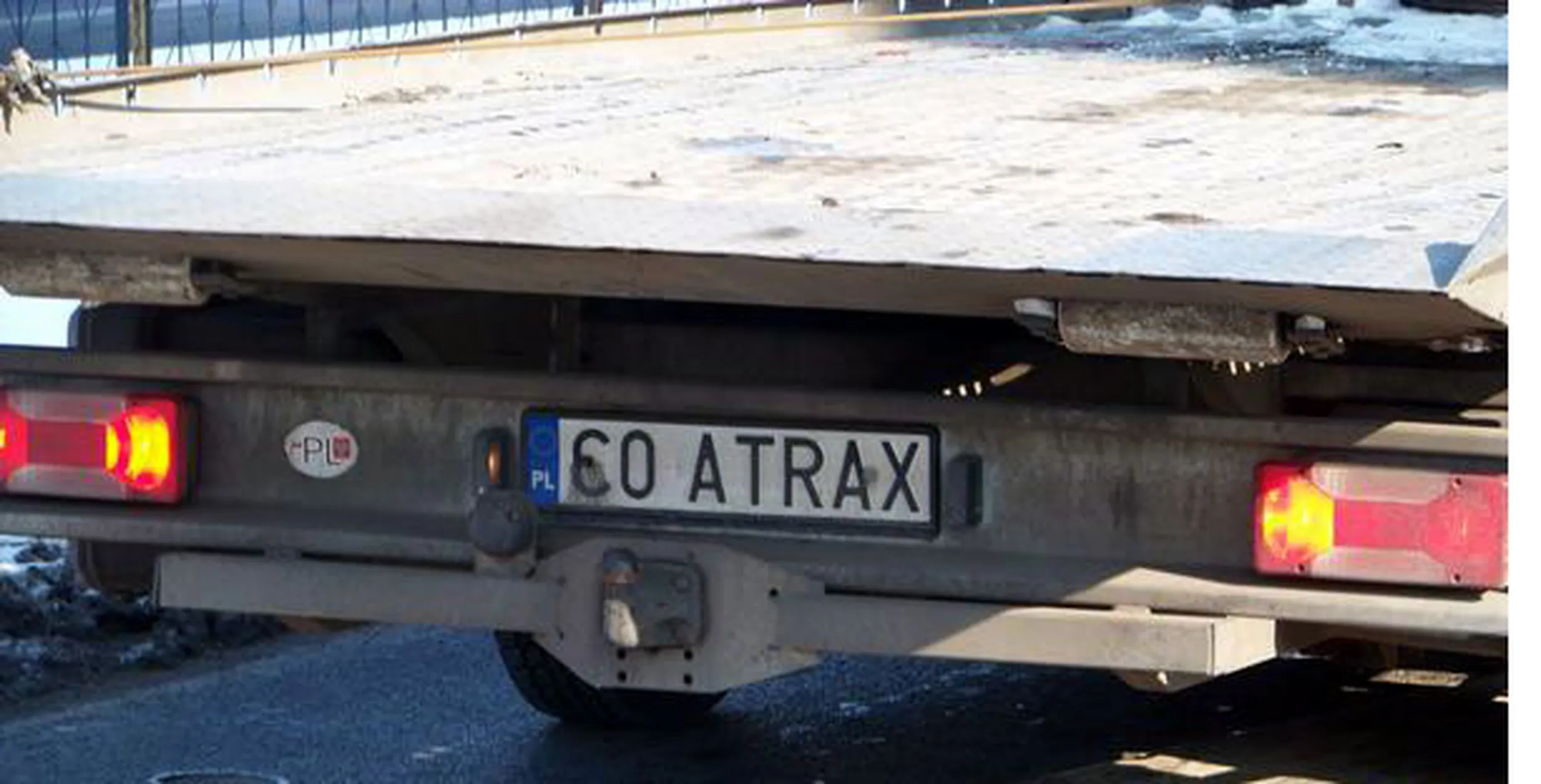 Fajny numer, blacha C0 ATRAX