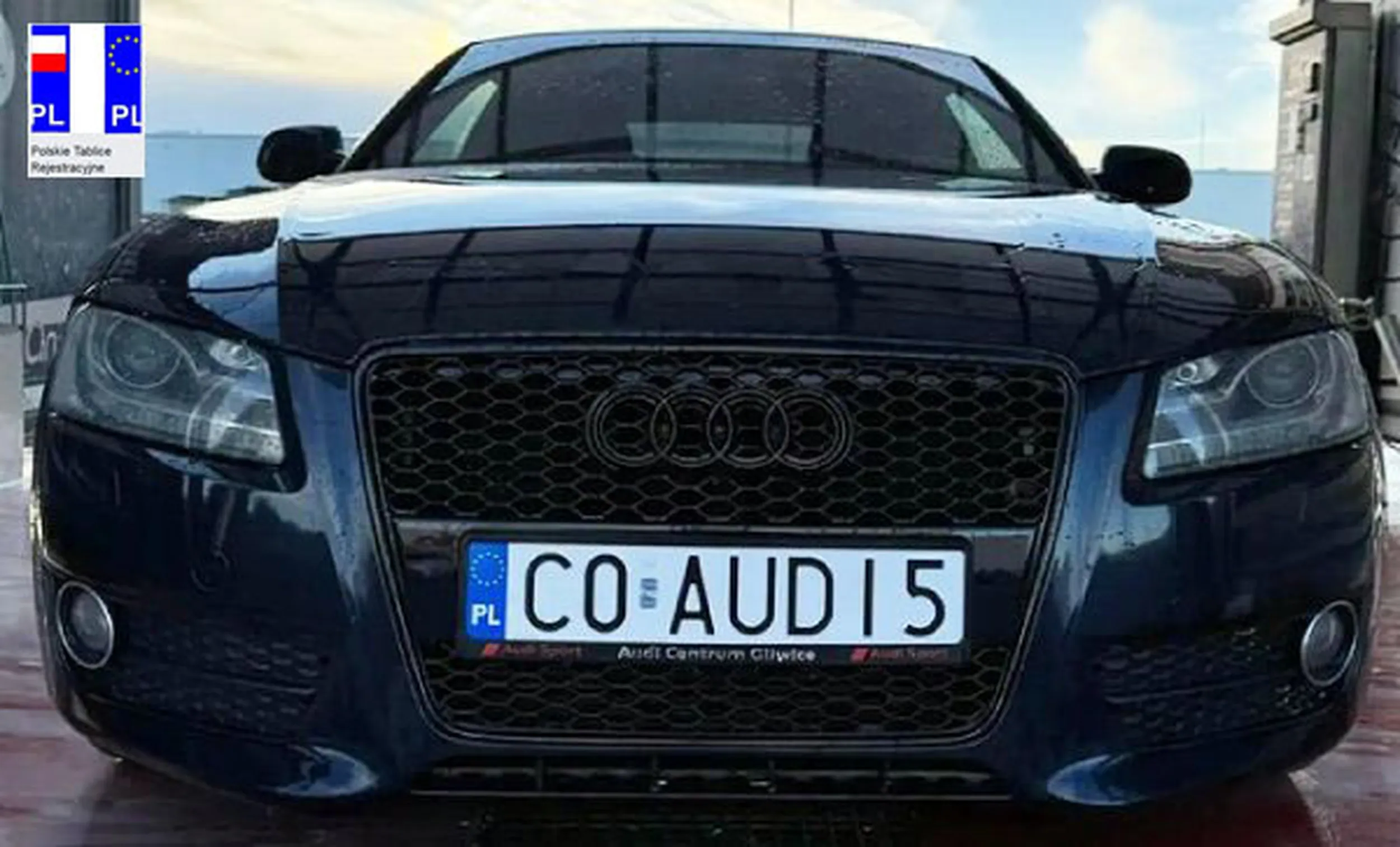 Fajny numer, blacha C0 AUDI5