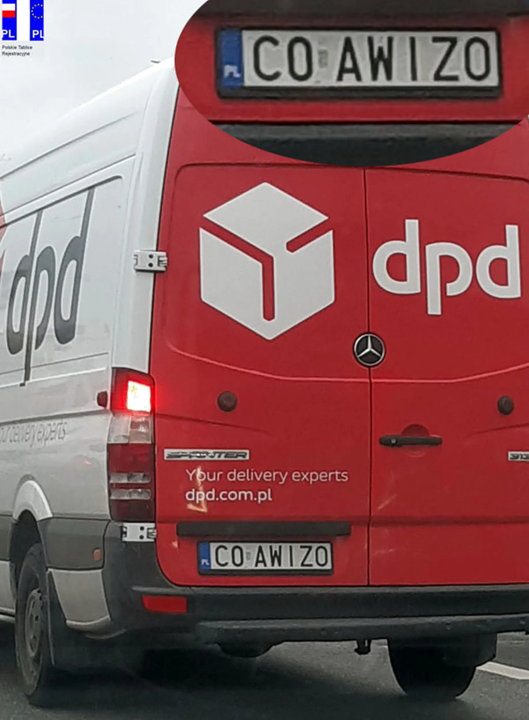 Fajny numer, blacha C0 AWIZO