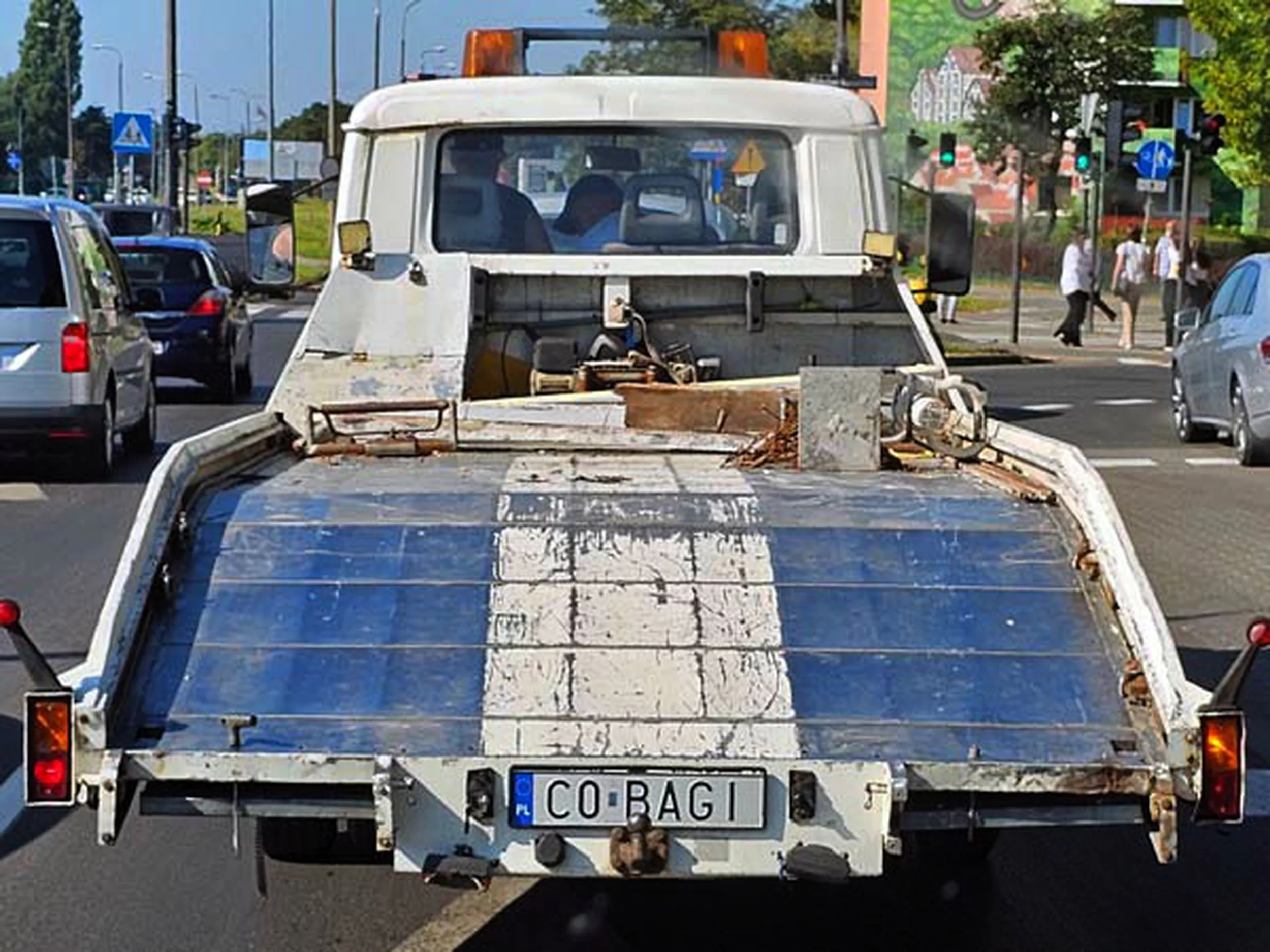 Fajny numer, blacha C0 BAGI