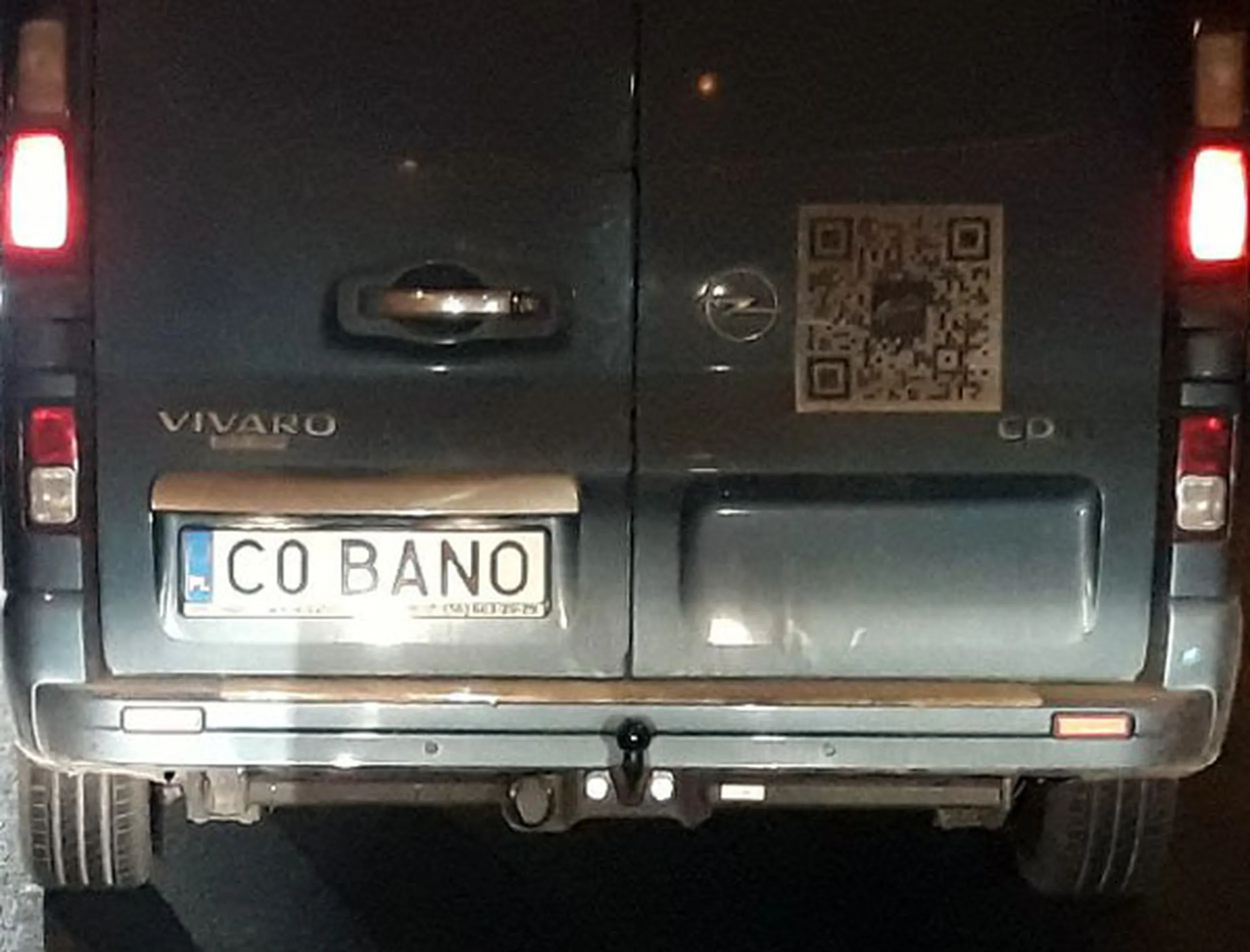 Fajny numer, blacha C0 BANO