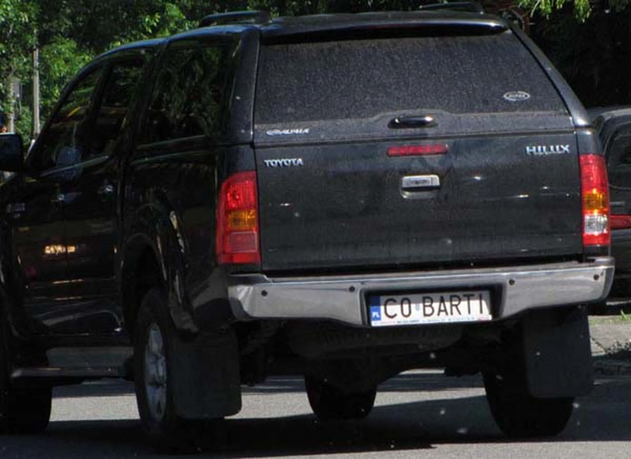 Fajny numer, blacha C0 BARTI