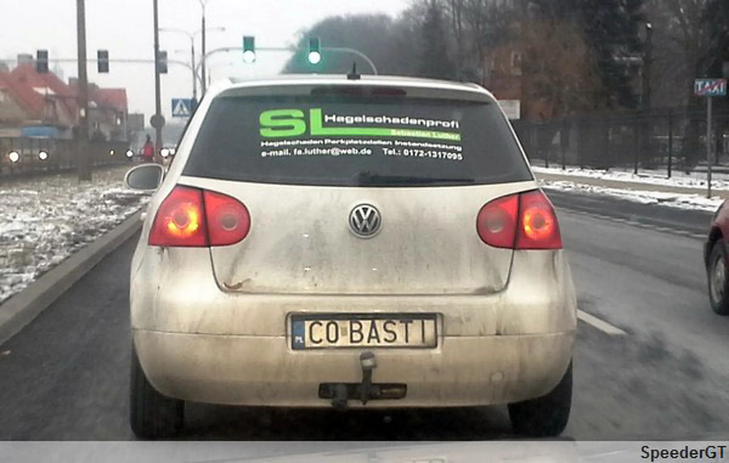 Fajny numer, blacha C0 BASTI