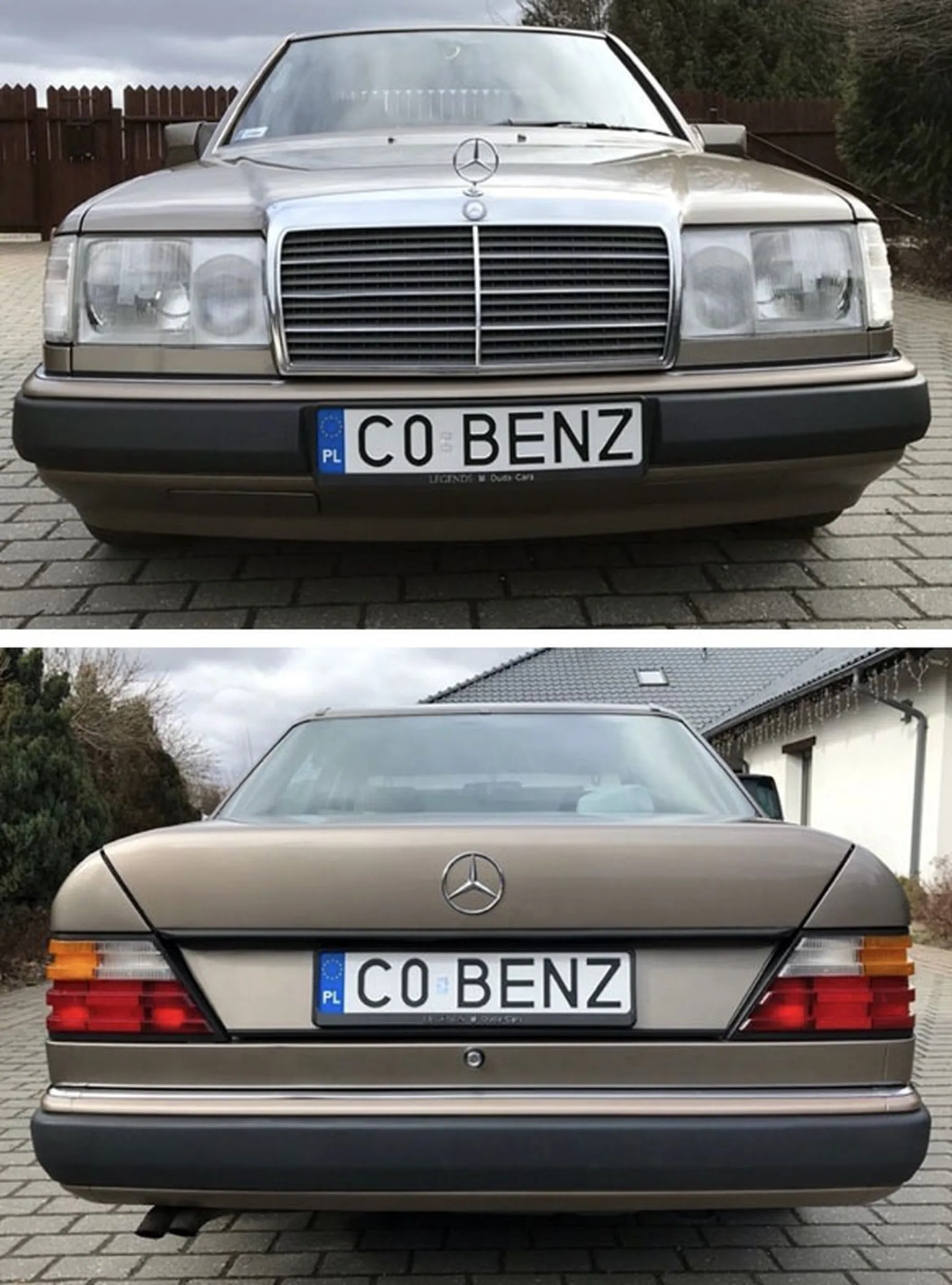 Fajny numer, blacha C0 BENZ