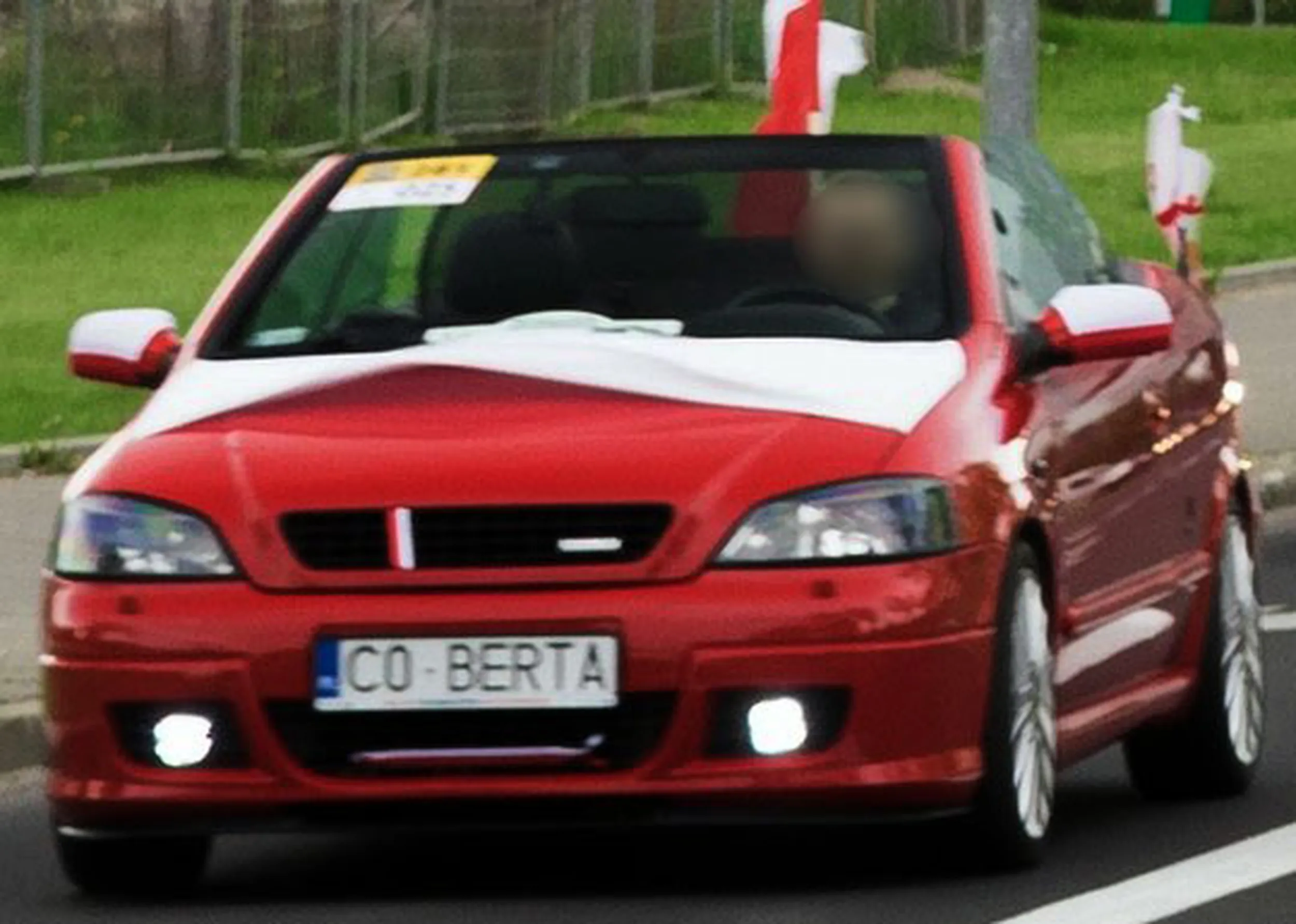 Fajny numer, blacha C0 BERTA