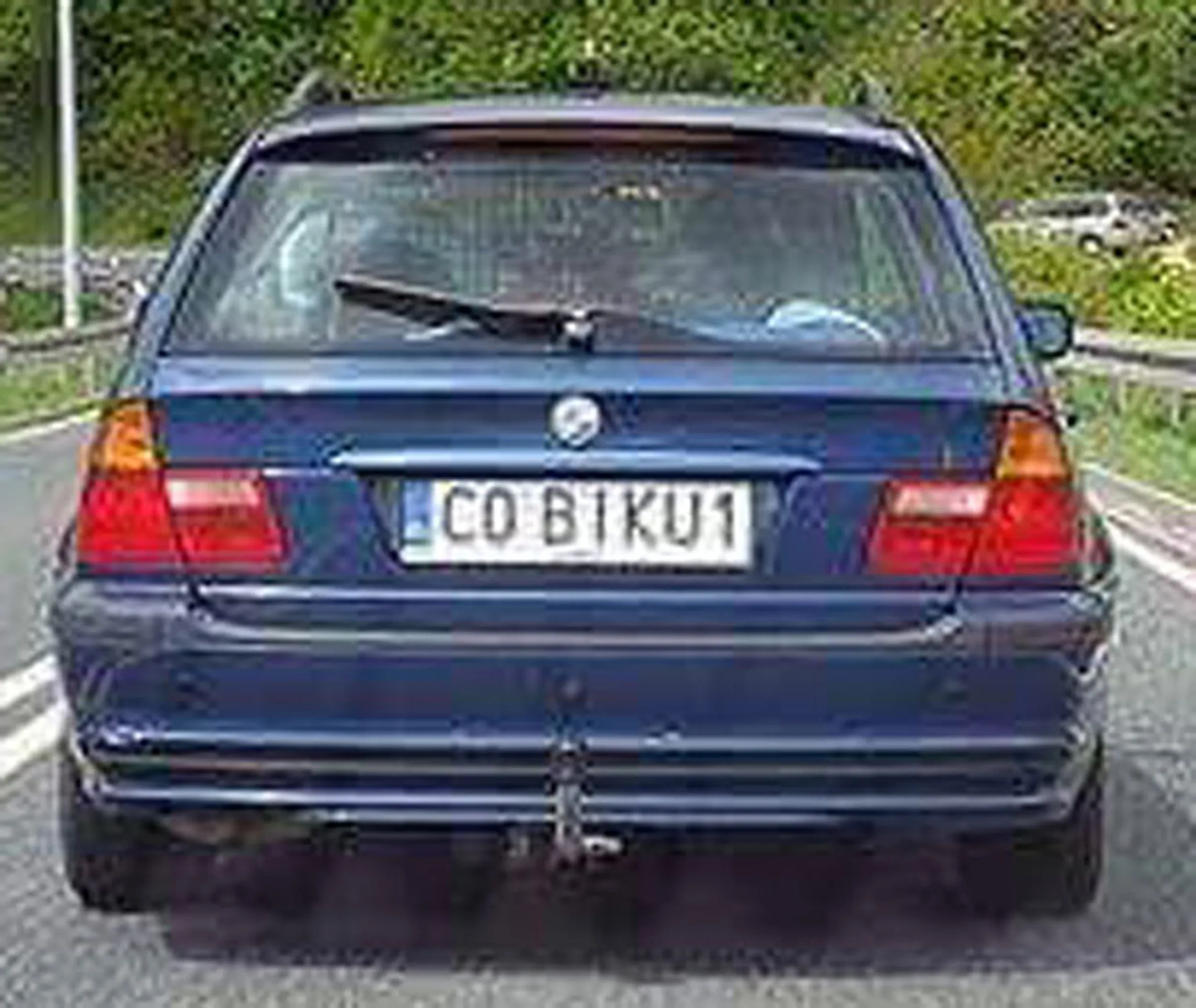 Fajny numer, blacha C0 BIKU1