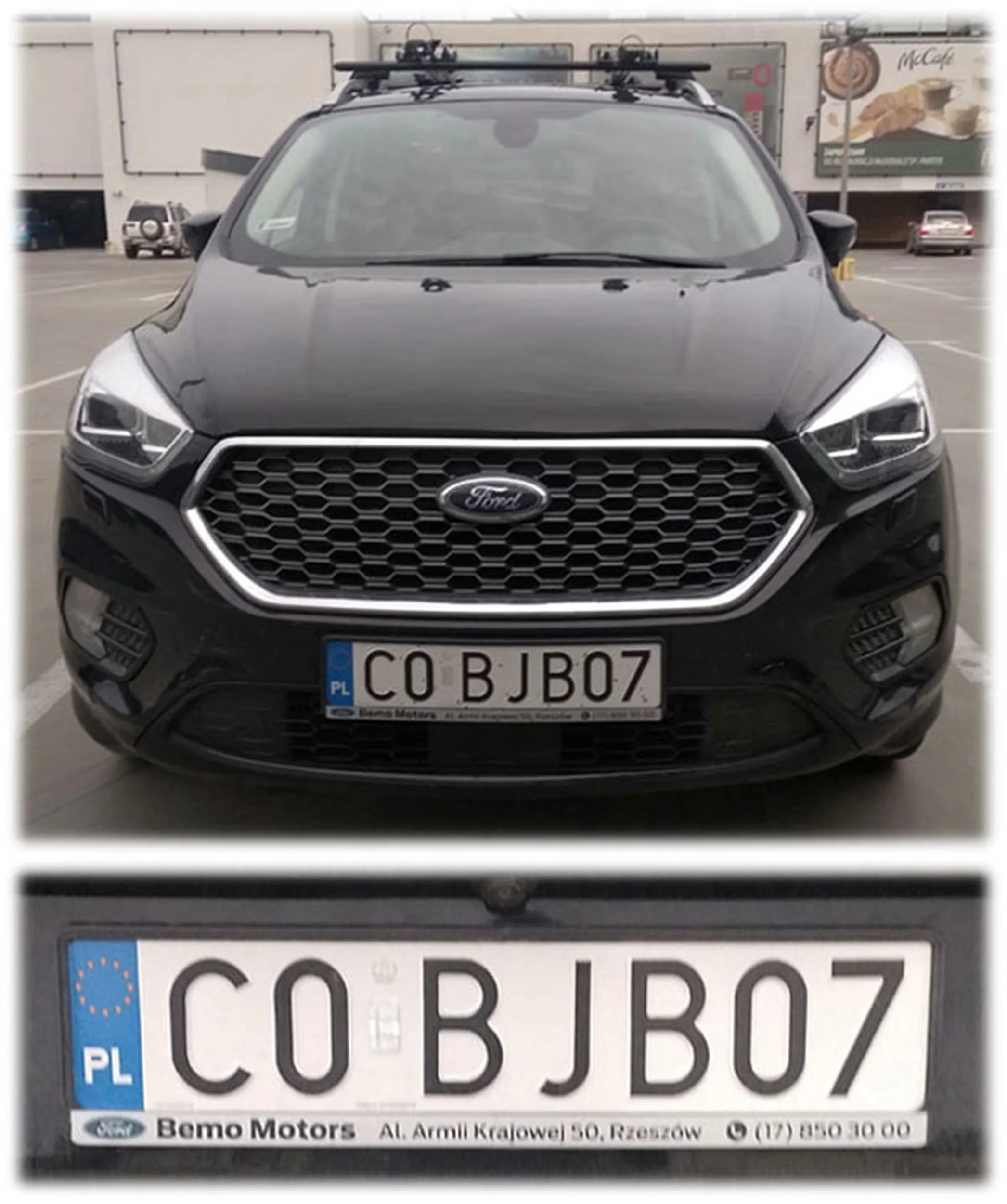 Fajny numer, blacha C0 BJB07