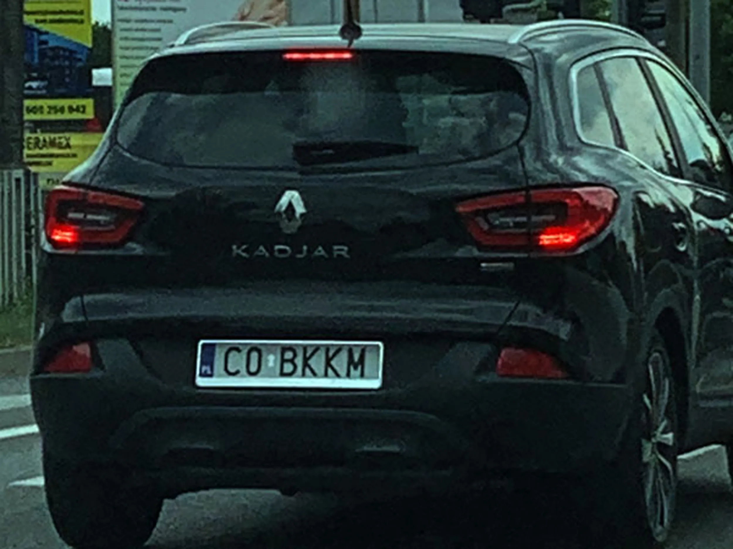 Fajny numer, blacha C0 BKKM