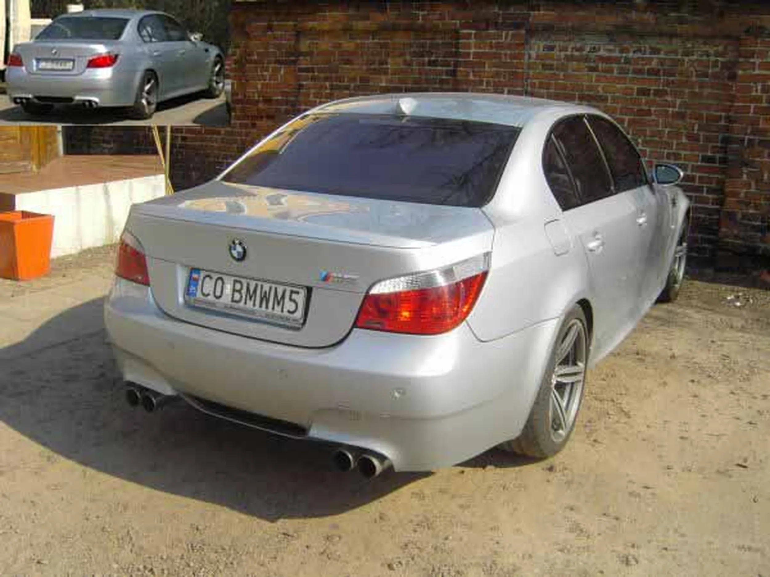 Fajny numer, blacha C0 BMWM5
