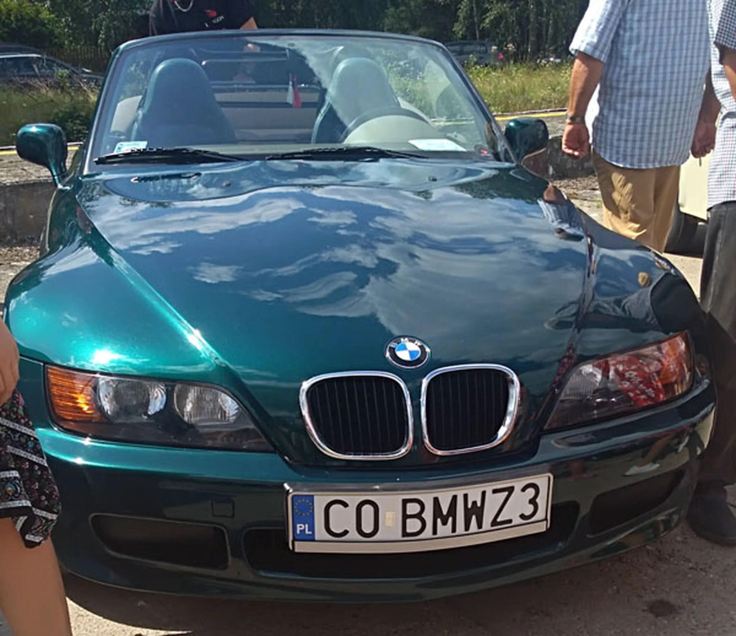 Fajny numer, blacha C0 BMWZ3