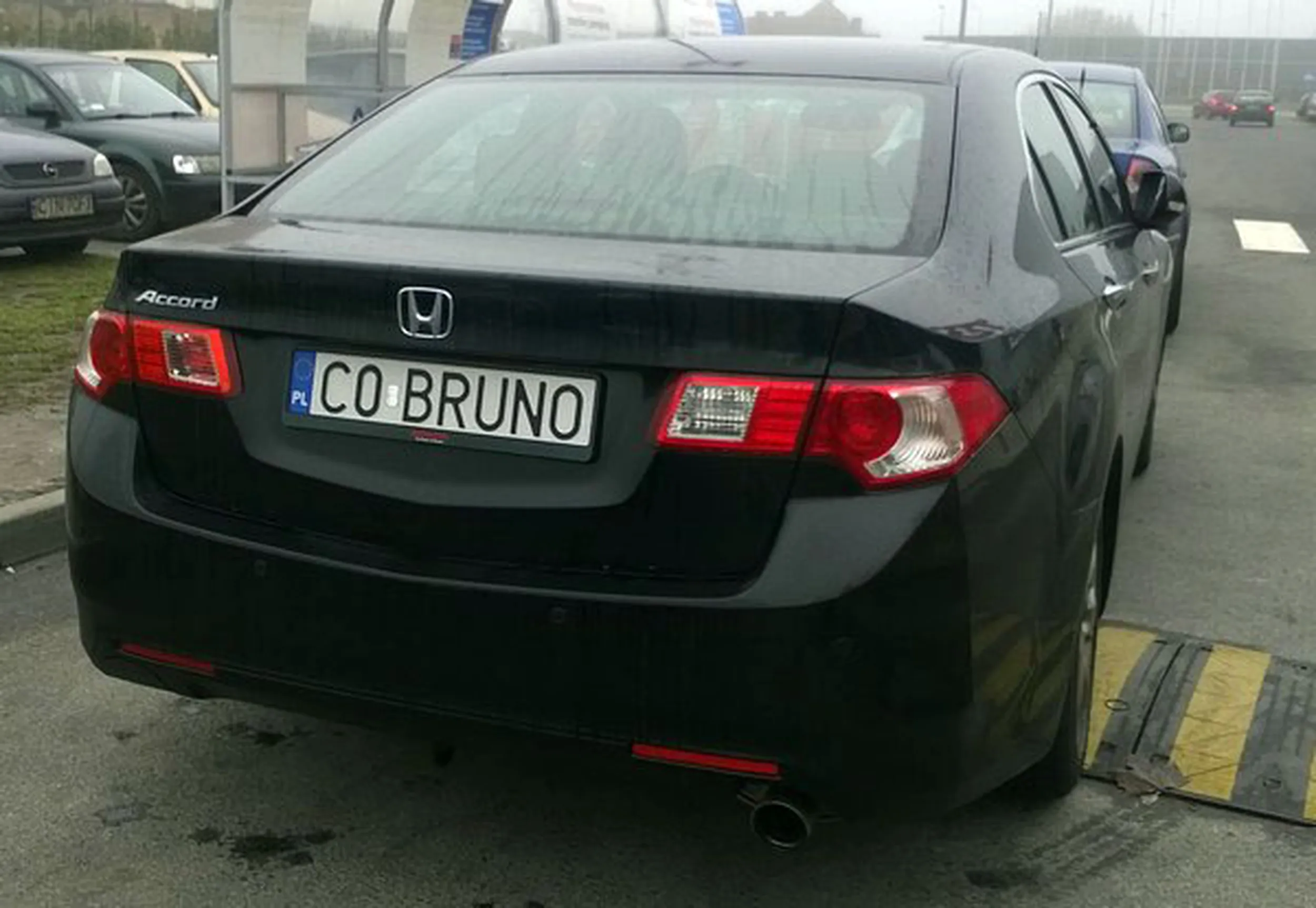 Fajny numer, blacha C0 BRUNO