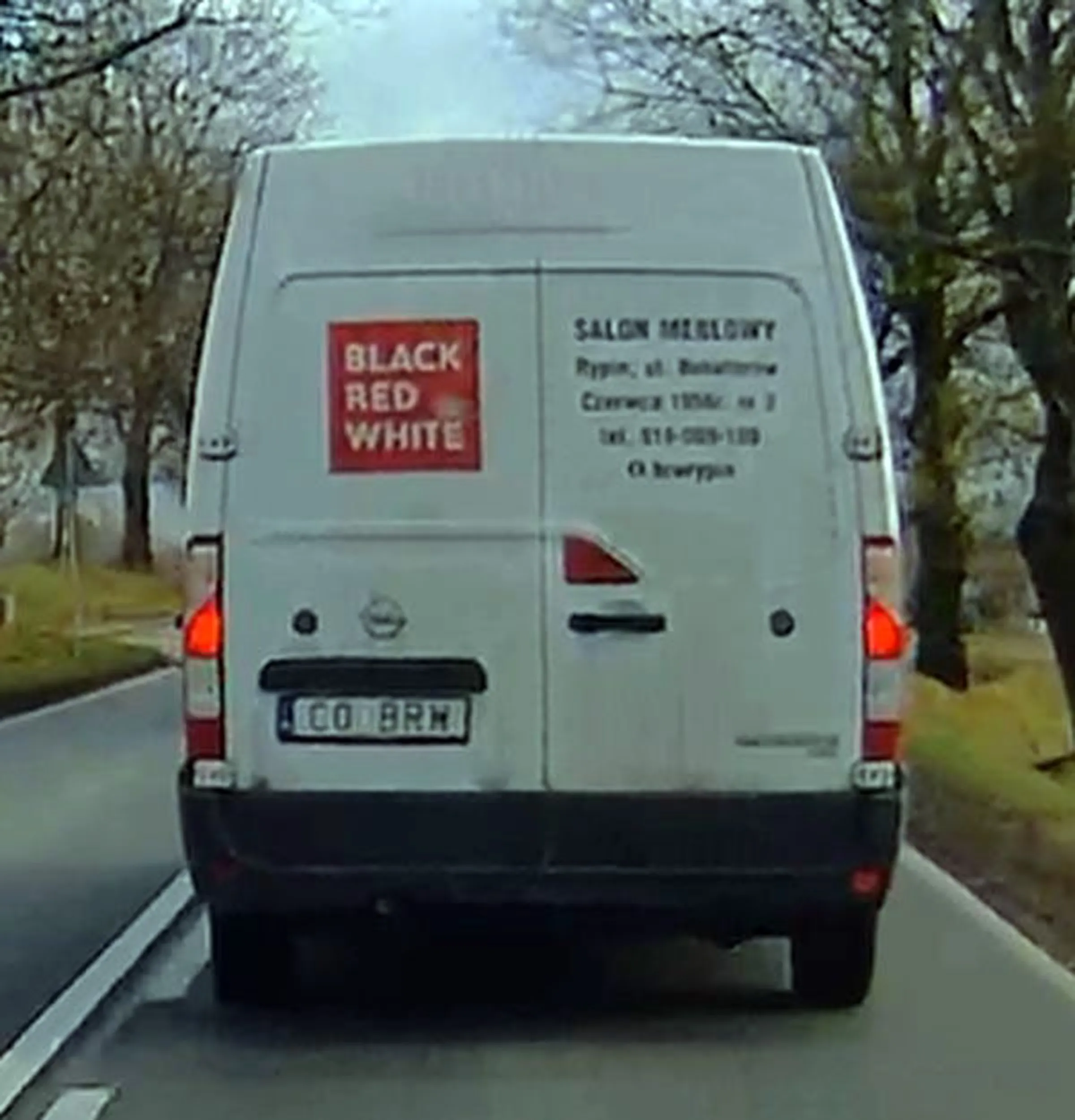 Fajny numer, blacha C0 BRW