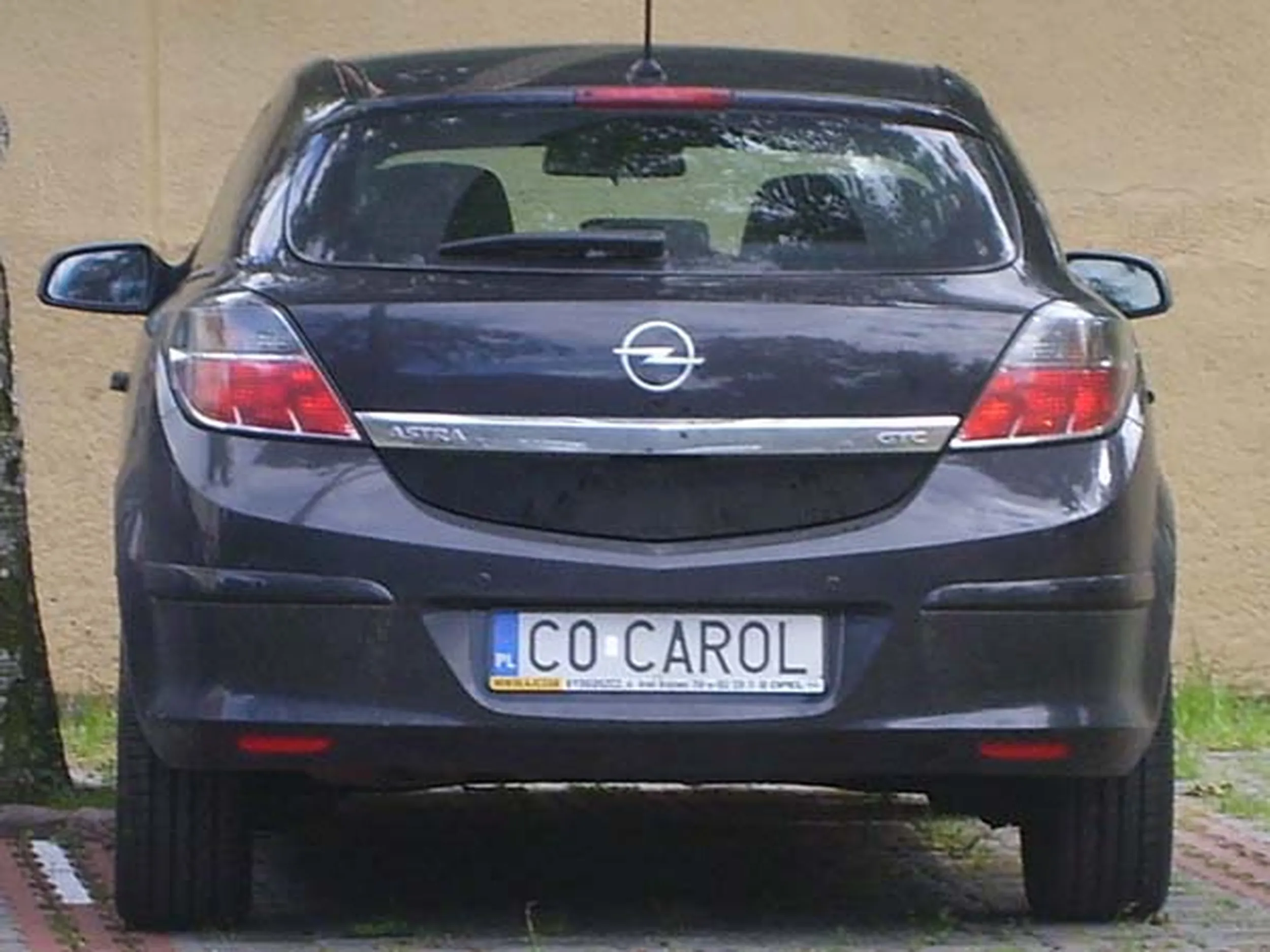 Fajny numer, blacha C0 CAROL